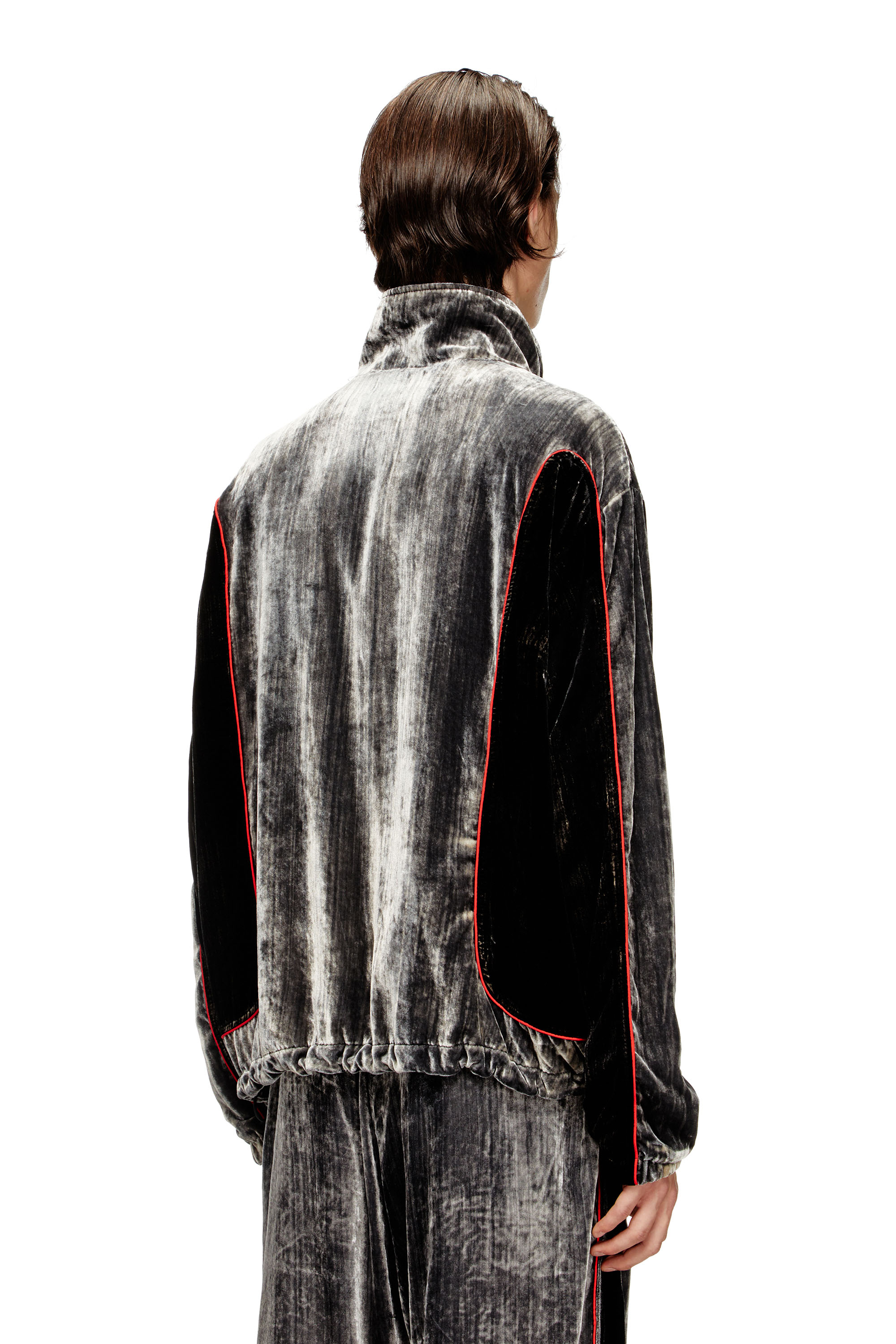 Diesel - J-HAY, Giacca sportiva in velluto distressed Uomo in ToBeDefined - 4