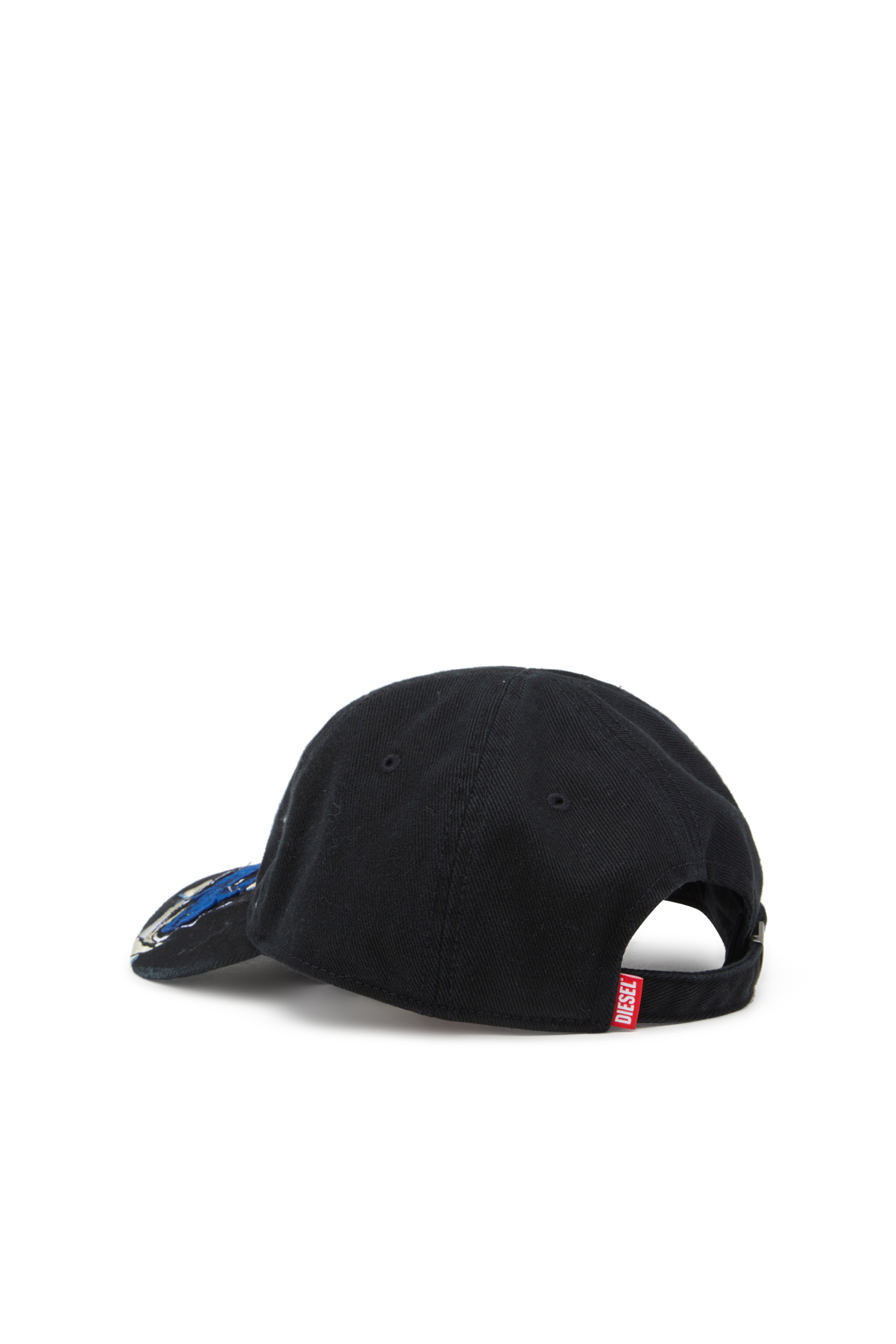 Diesel - C-EIFFEL, Cappello da baseball con logo Oval D Uomo in Multicolor - 2