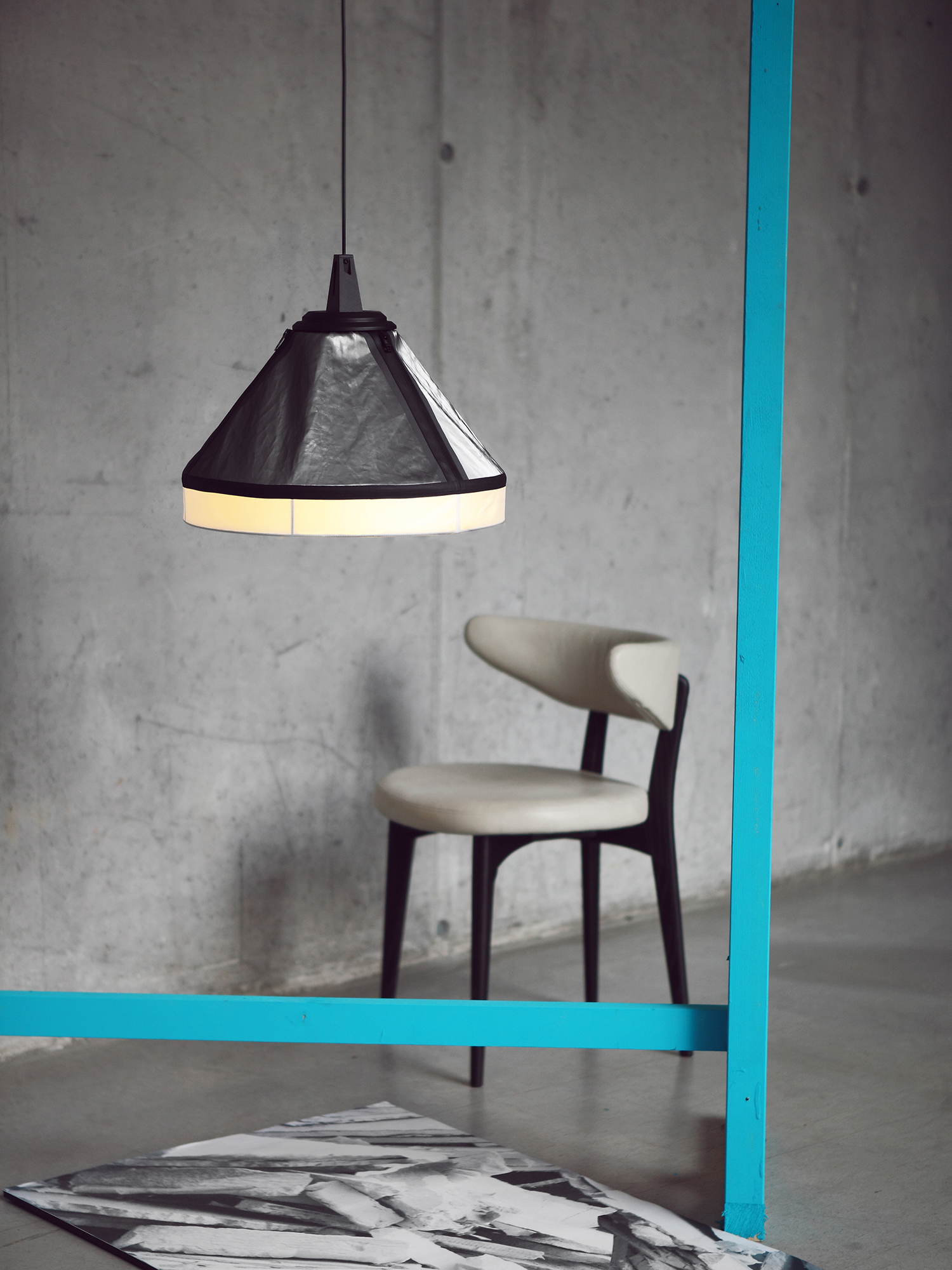 Diesel - DRUMBOX SOSPENSIONE, Lampada ispirata ai set fotografici Unisex in Grigio - 4