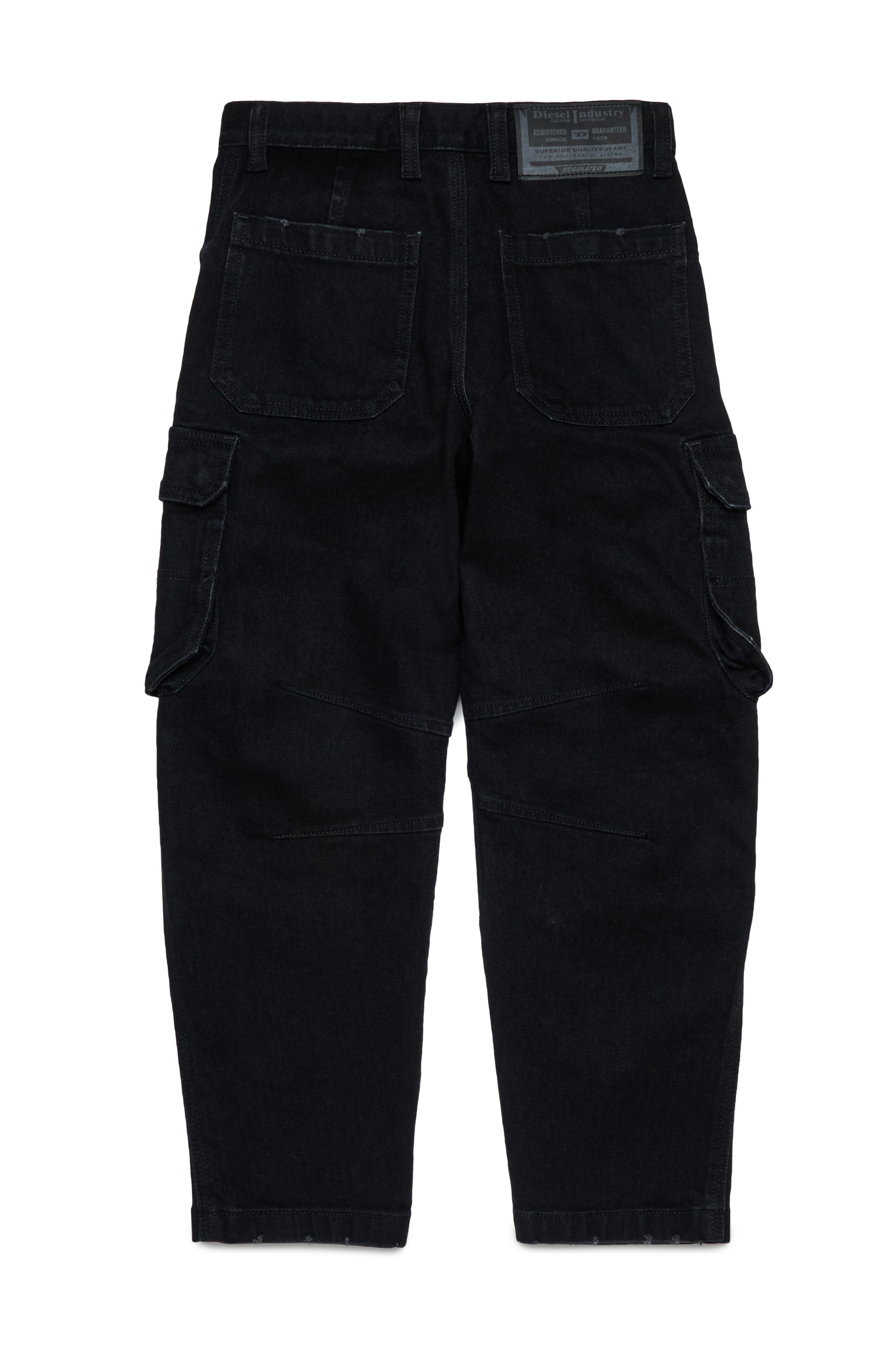 Diesel - D-DAVE-CARGO-J Uomo, Nero/Grigio scuro - Image 2
