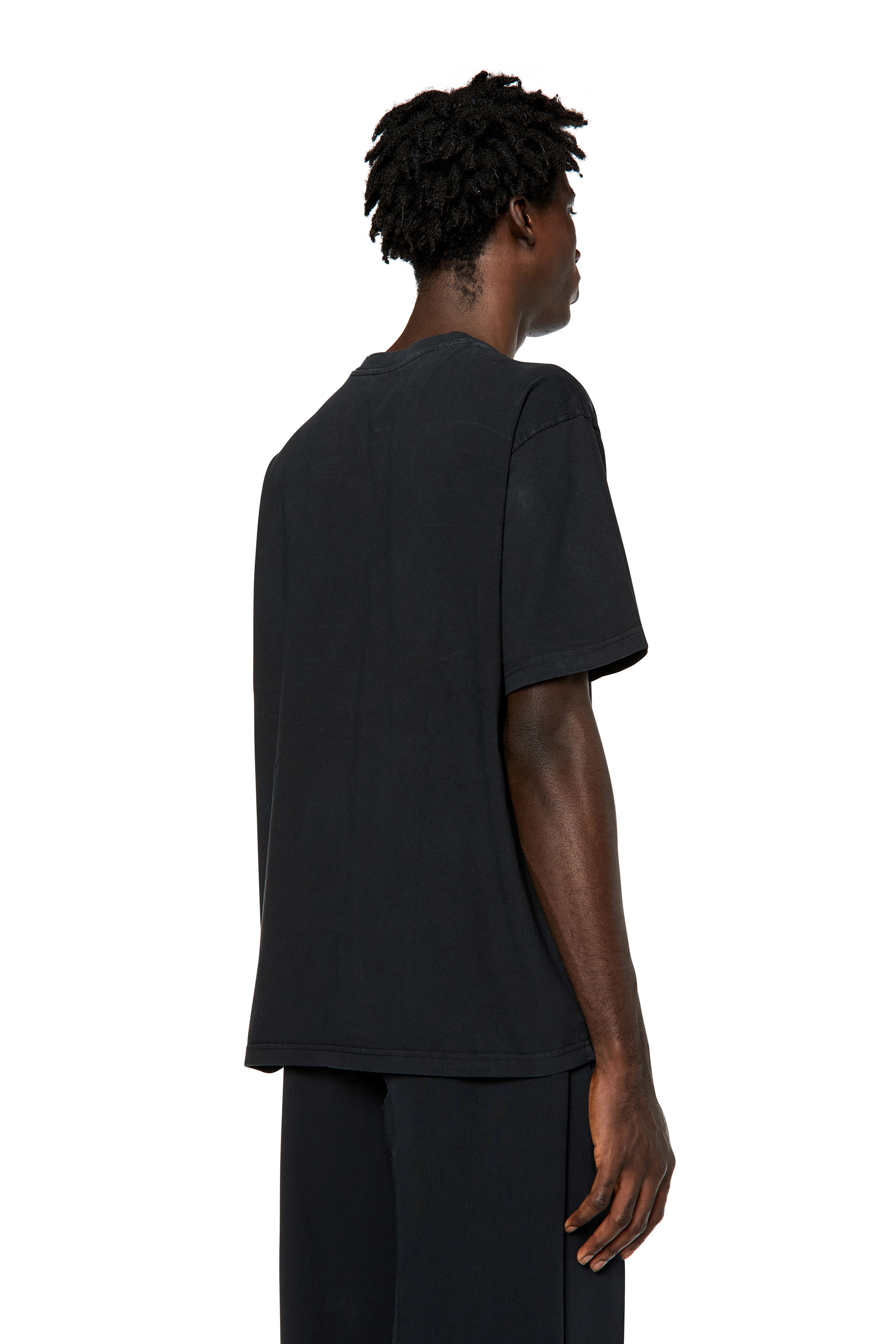 Diesel - T-WASH-PEELOVAL, Nero - Image 4