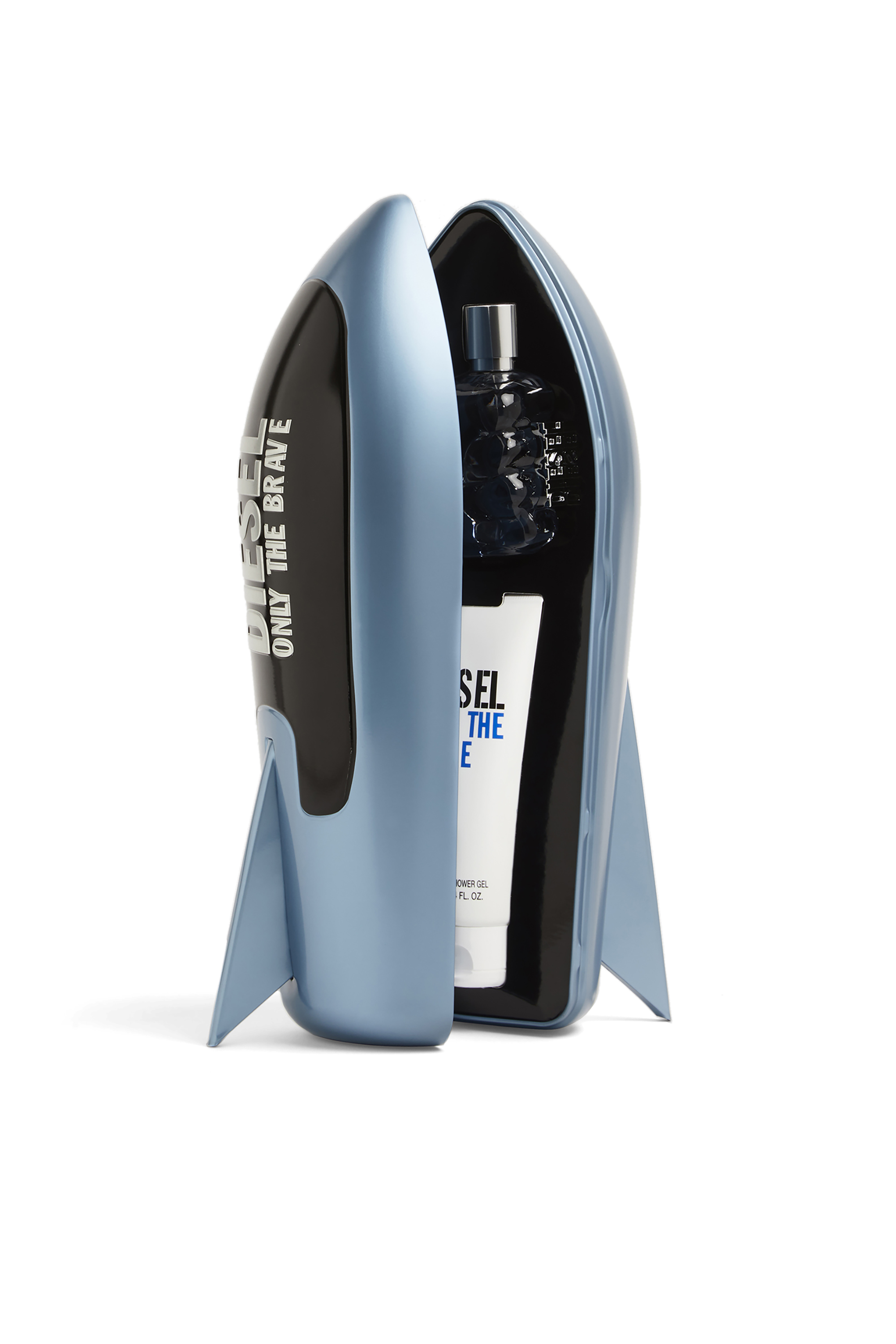 Diesel - ONLY THE BRAVE 75ML PREMIUM GIFT SET, Set regalo ONLY THE BRAVE Uomo in Blu - 3