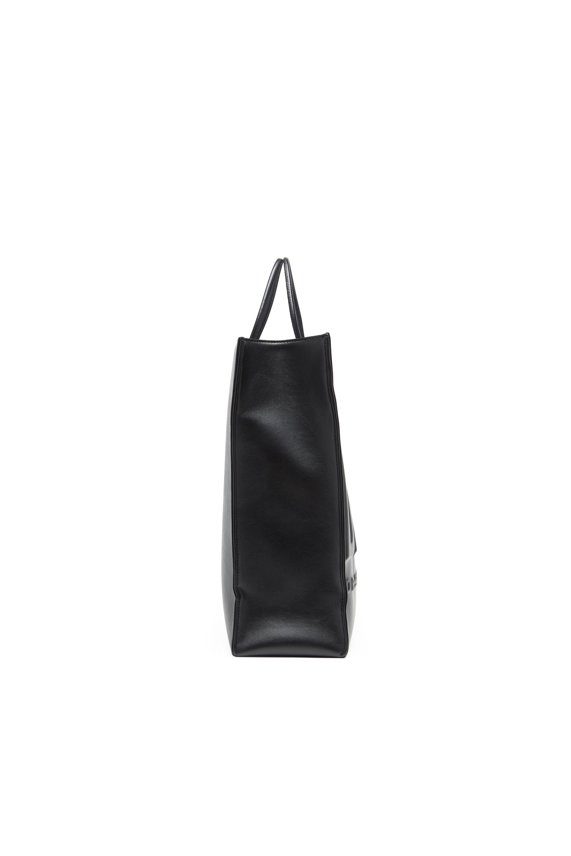 Diesel - DSL 3D SHOPPER EW X, Dsl 3D-Shopping bag in PU con logo 3D Unisex in Nero - 4