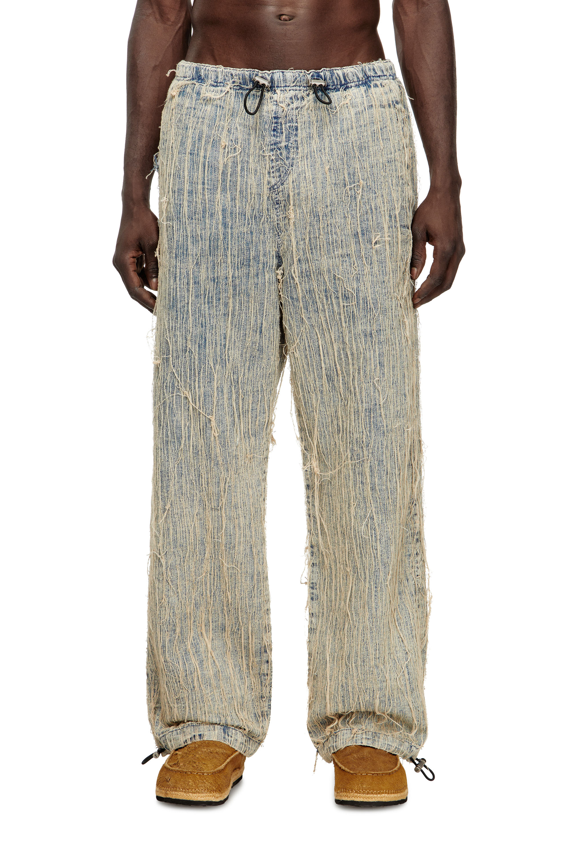Diesel - Relaxed Jeans D-Martial 0CMBZ Unisex, Blu medio - Image 1