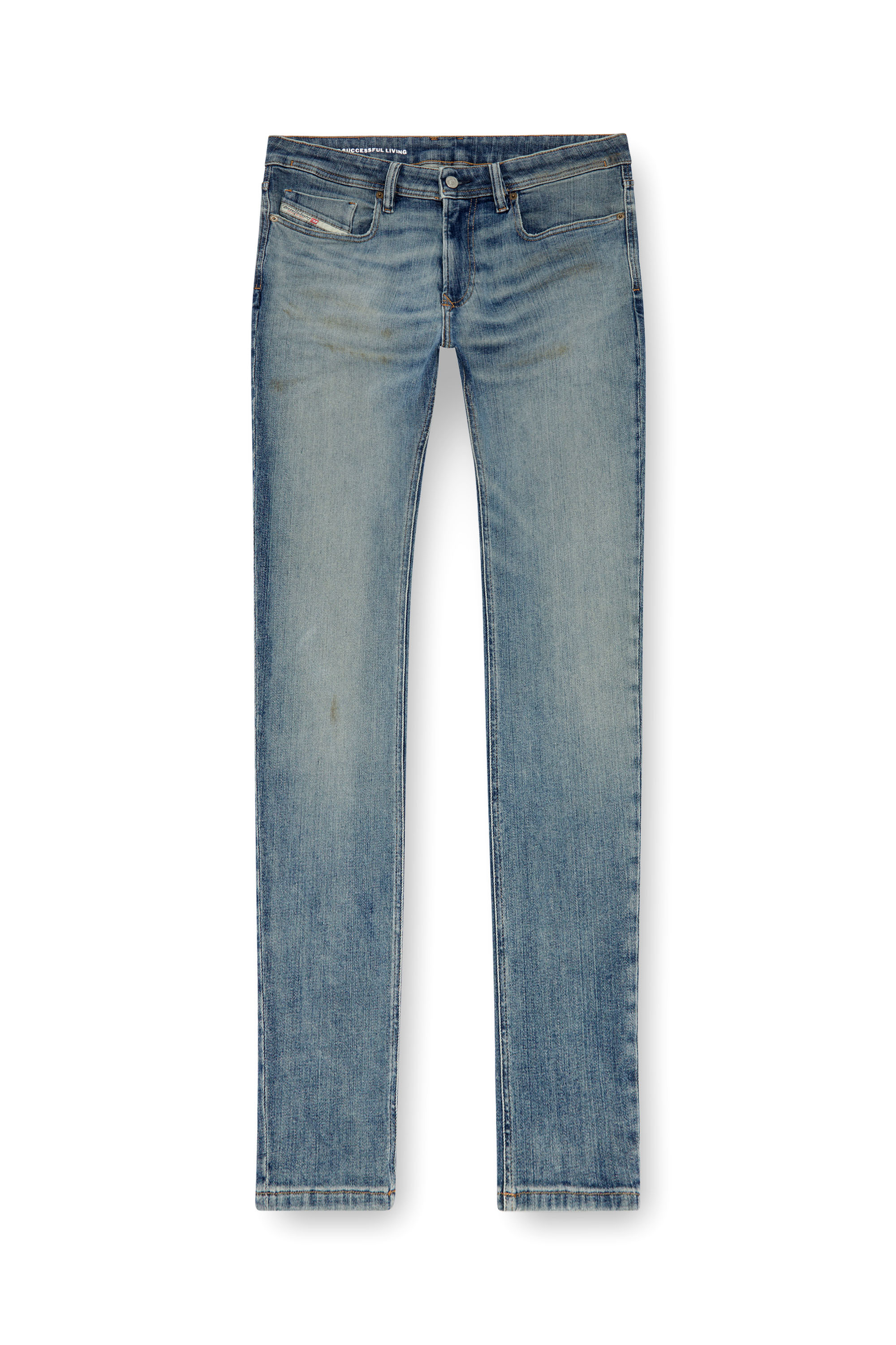 Diesel - Uomo Skinny Jeans 1979 Sleenker 0GRDE, Blu medio - Image 3