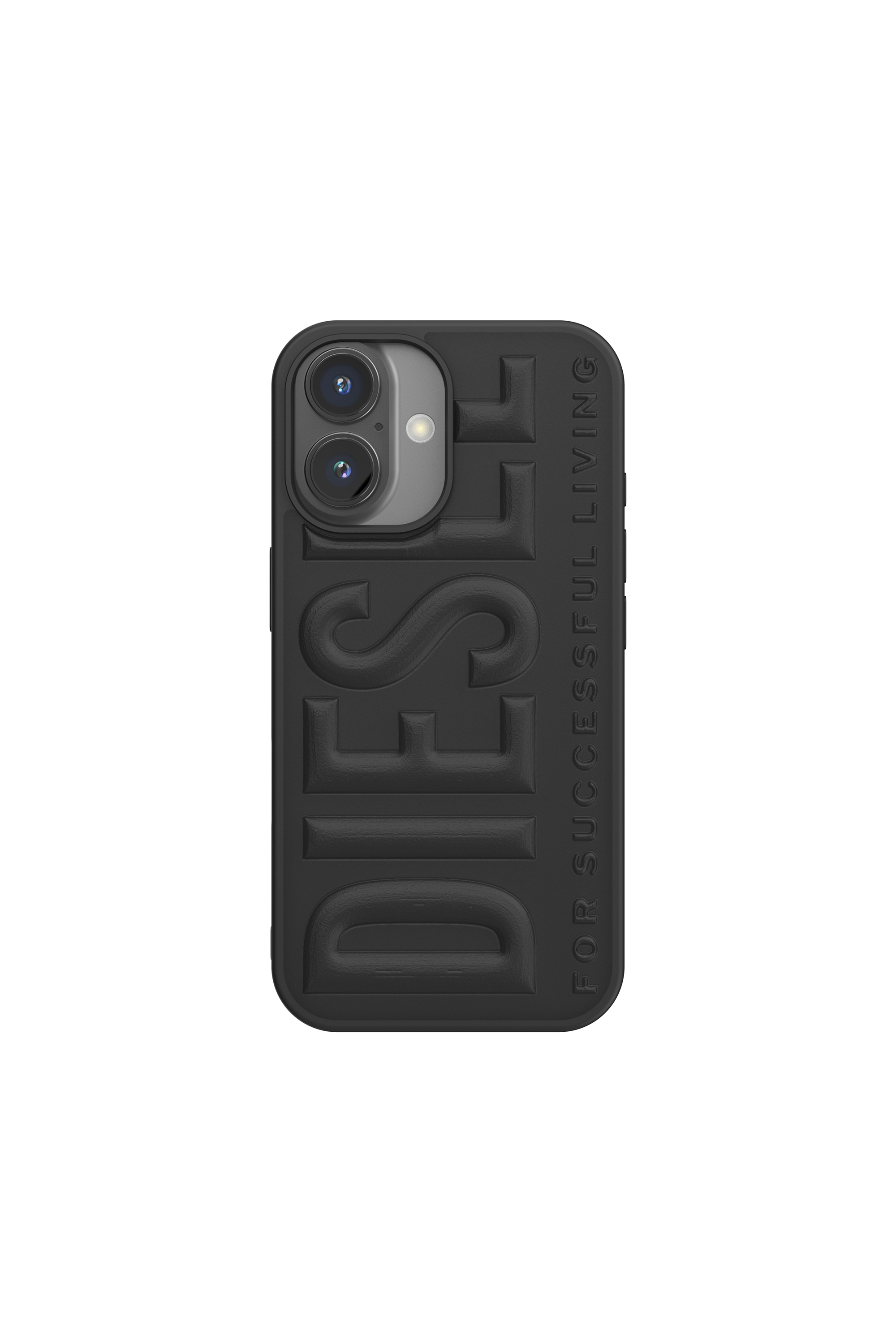 Diesel - 60209  MOULDED CASE, Cover 3D Biscotto per iP 16 Unisex in Nero - 4