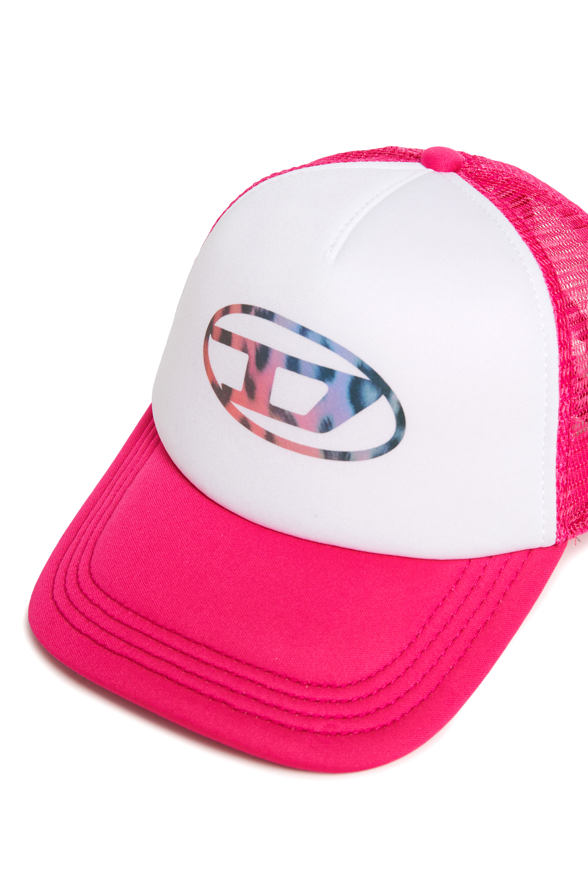 Diesel - FOPY, Cappellino da baseball con pannelli in rete Donna in Rosa - 3
