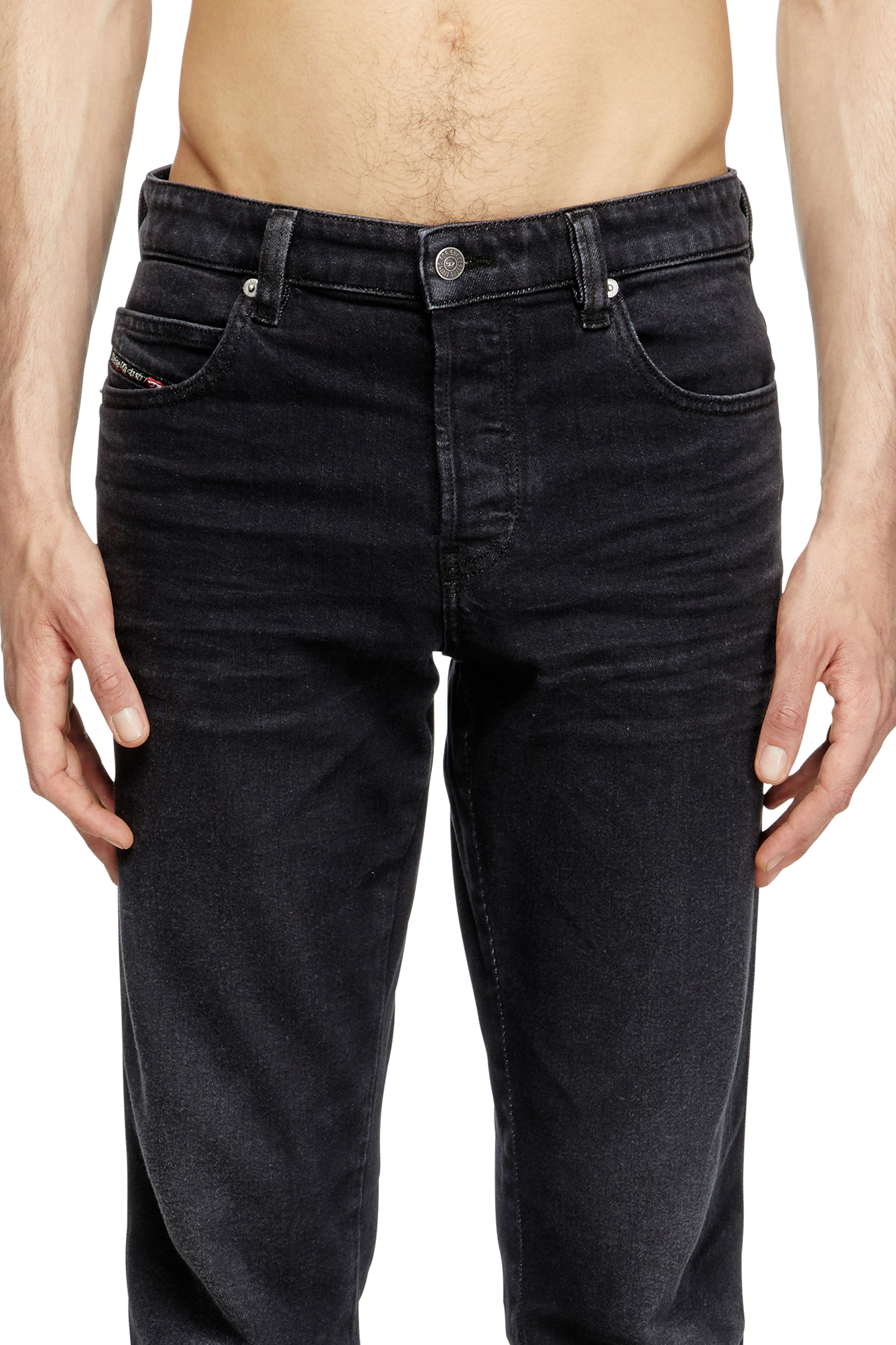 Diesel - Slim Jeans 1993 D-Vyl 0DBEG Uomo, Nero/Grigio scuro - Image 4