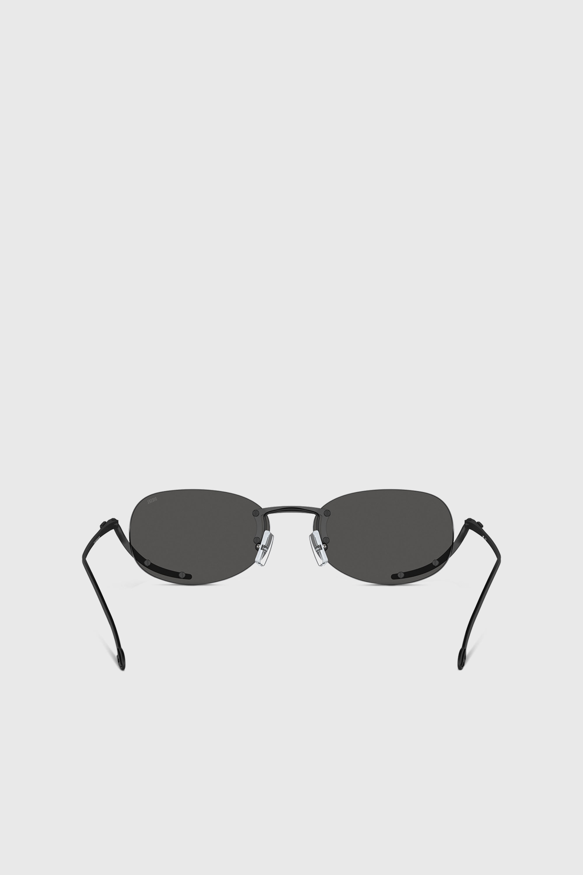 Diesel - 0DL1004, Occhiali da sole ovali Unisex in Nero - 3