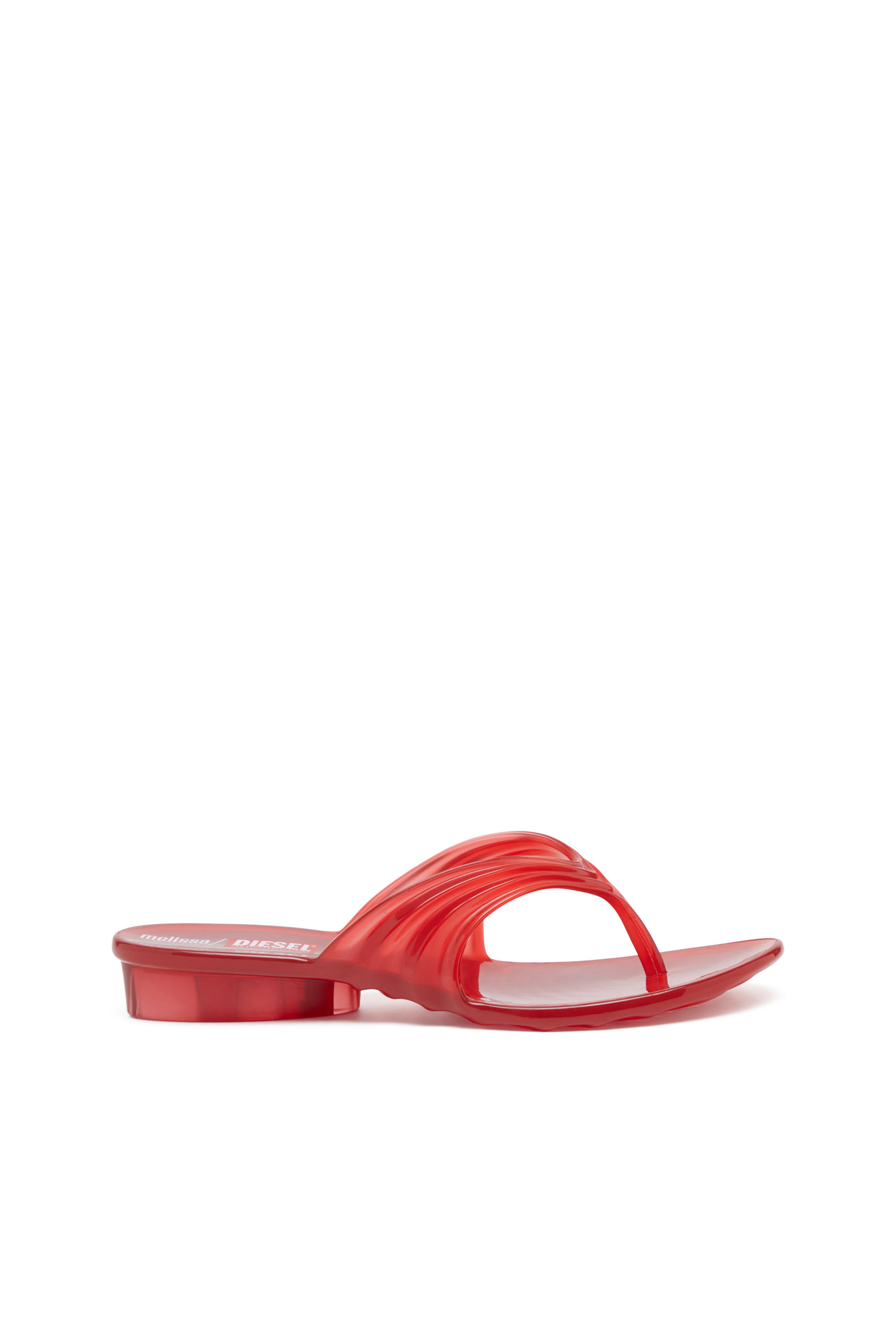 Diesel - MELISSA QUANTUM THONG, Infradito in Melflex&reg; Donna in Rosso - 1