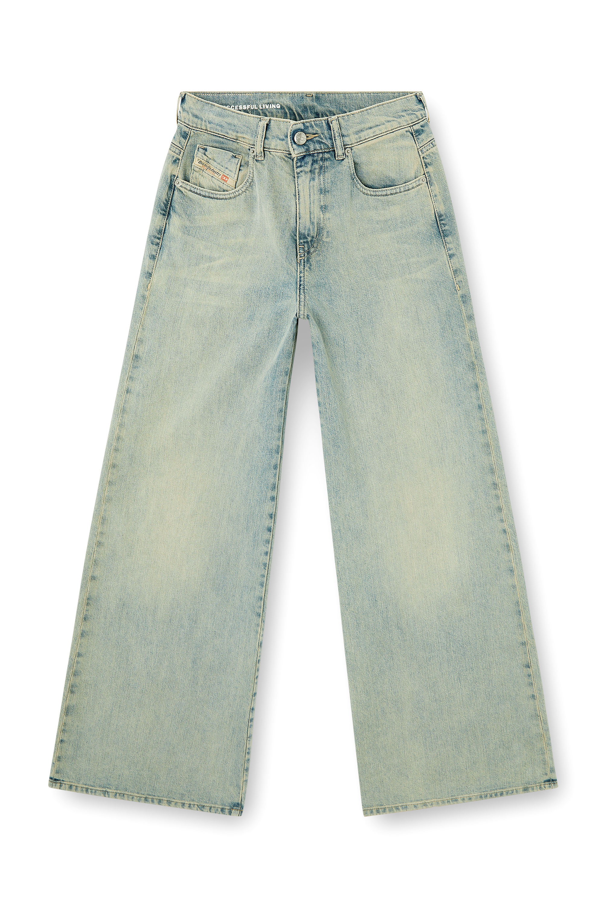Diesel - Flare Jeans 1978 D-Akemi 09N33 Donna, Blu Chiaro - Image 6