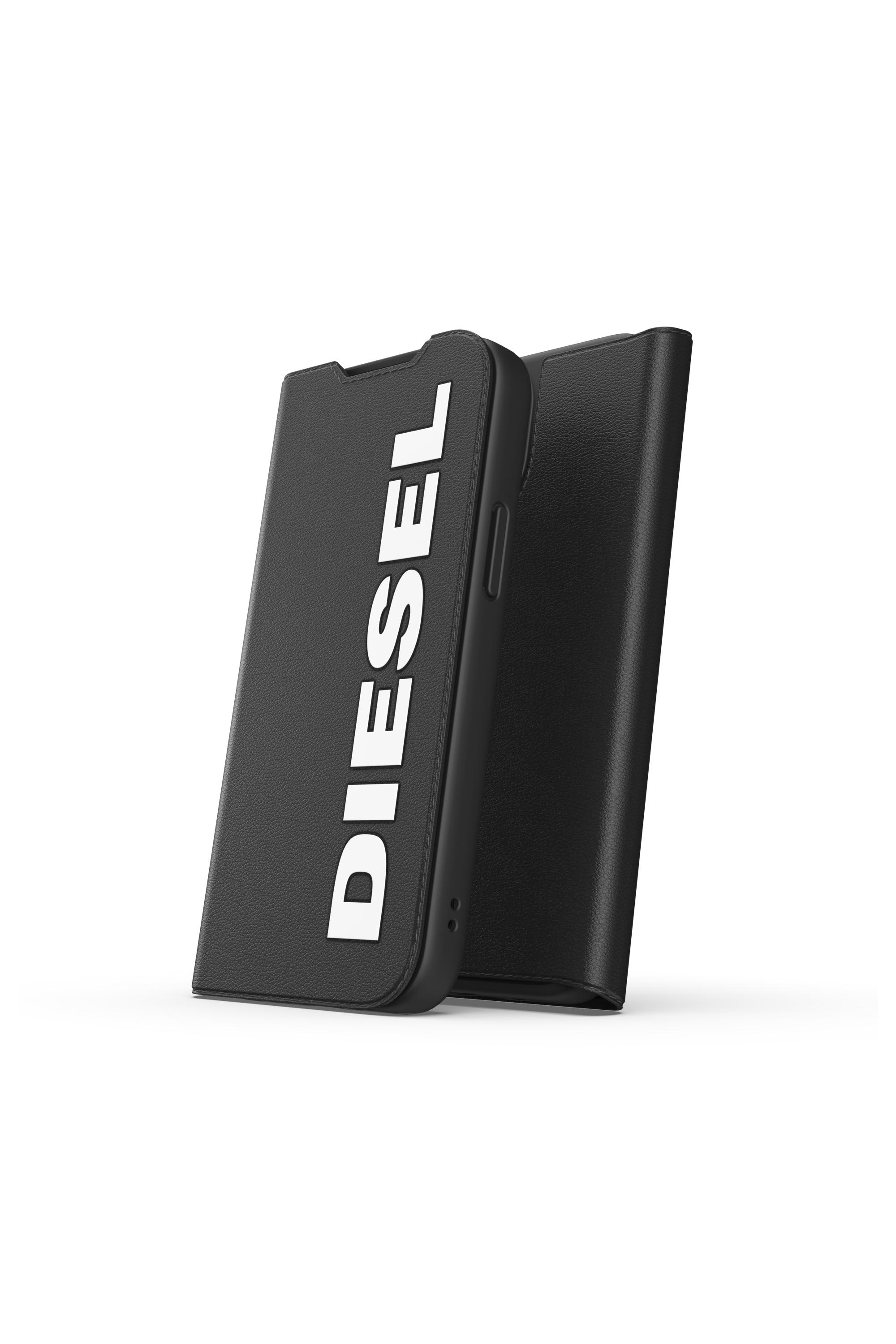 Diesel - 47158 BOOKLET CASE, Custodia a portafoglio per iPhone 13/13 Pro Unisex in Nero - 3