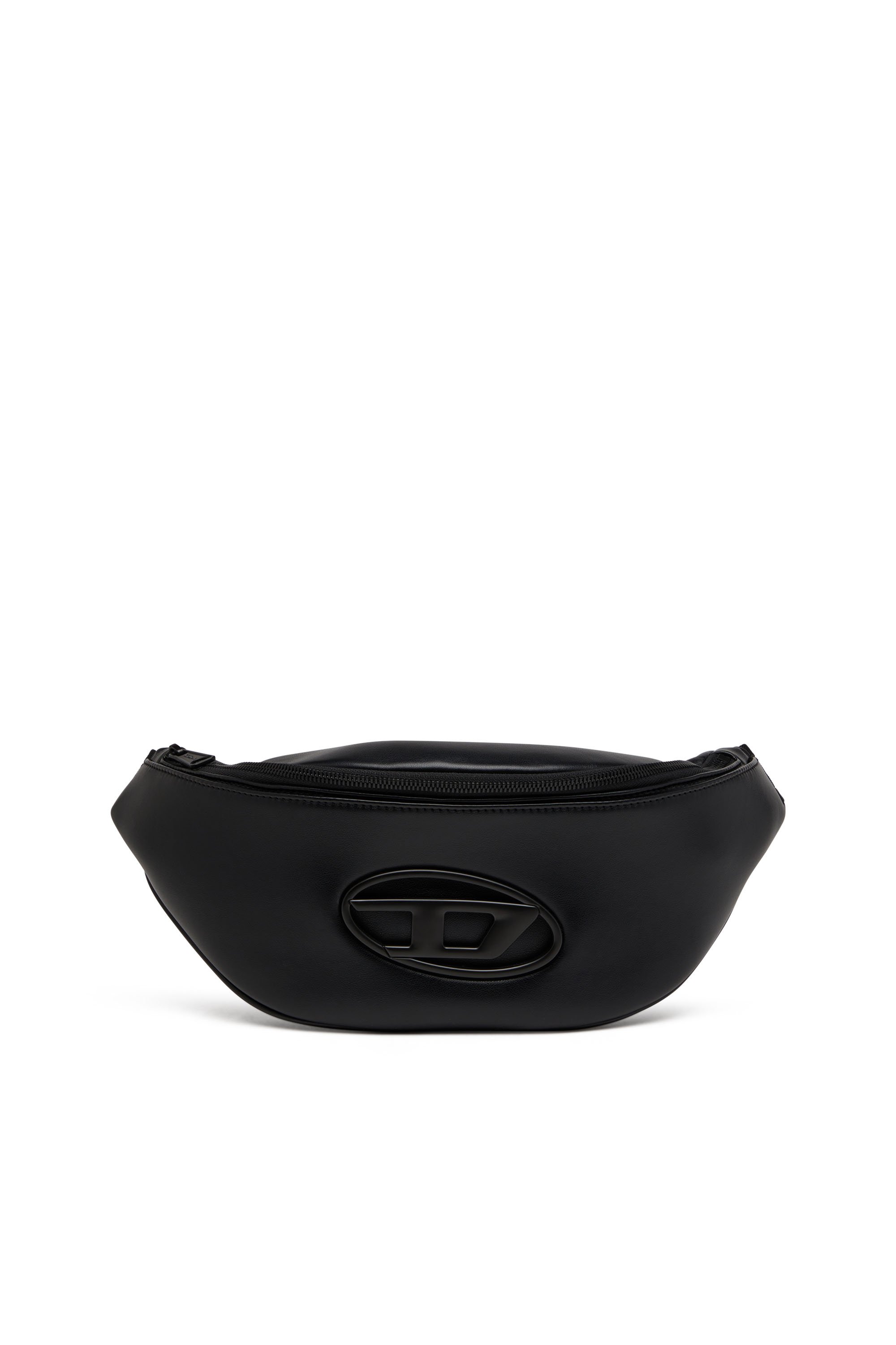 Diesel - HOLI-D BELT BAG M, Marsupio in PU e neoprene Unisex in Nero - 1