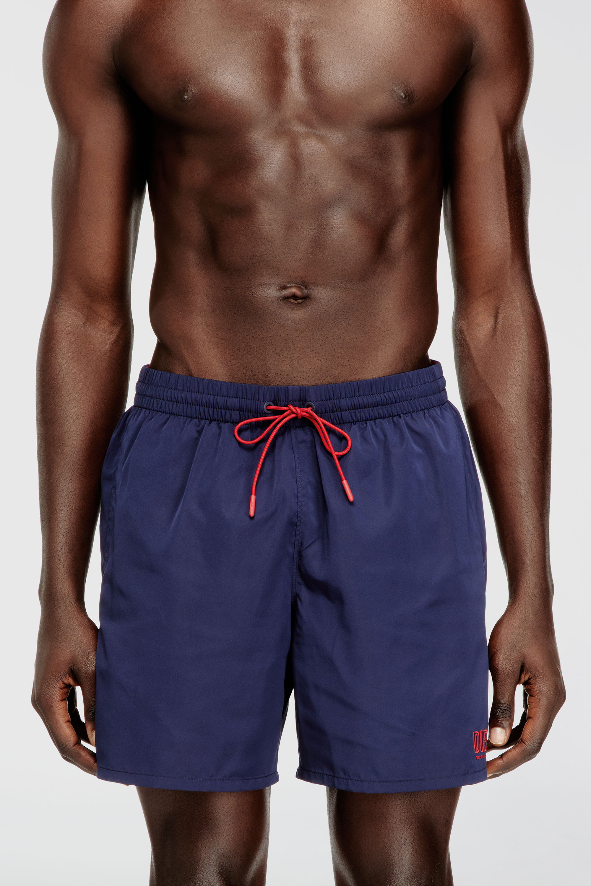 Diesel - SPORT-41-D-CORE, Costume da bagno con tasca con zip Uomo in Blu - 1