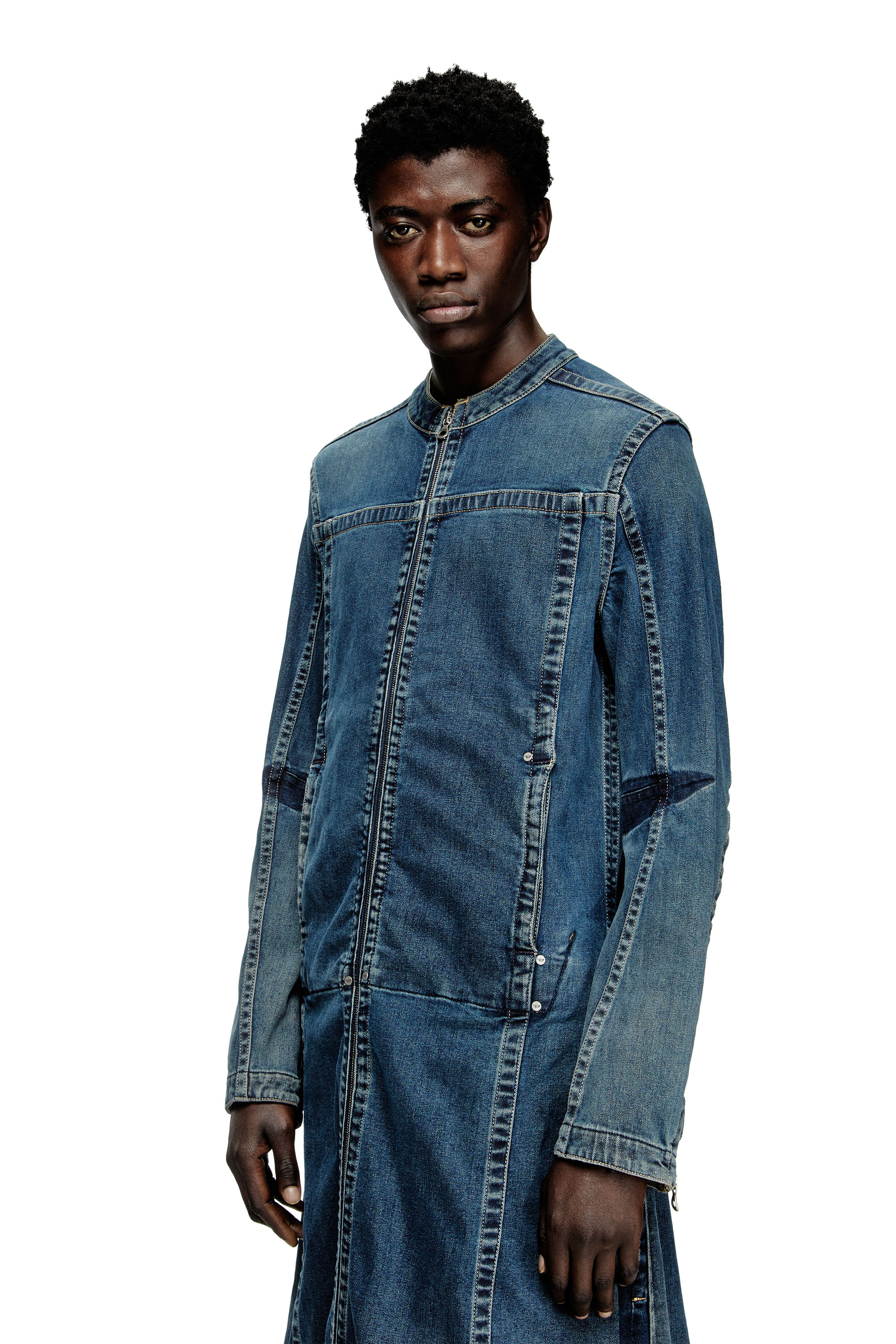 Diesel - D-JORGE-RE-FSG, Cappotto in denim Rehab Uomo in ToBeDefined - 4