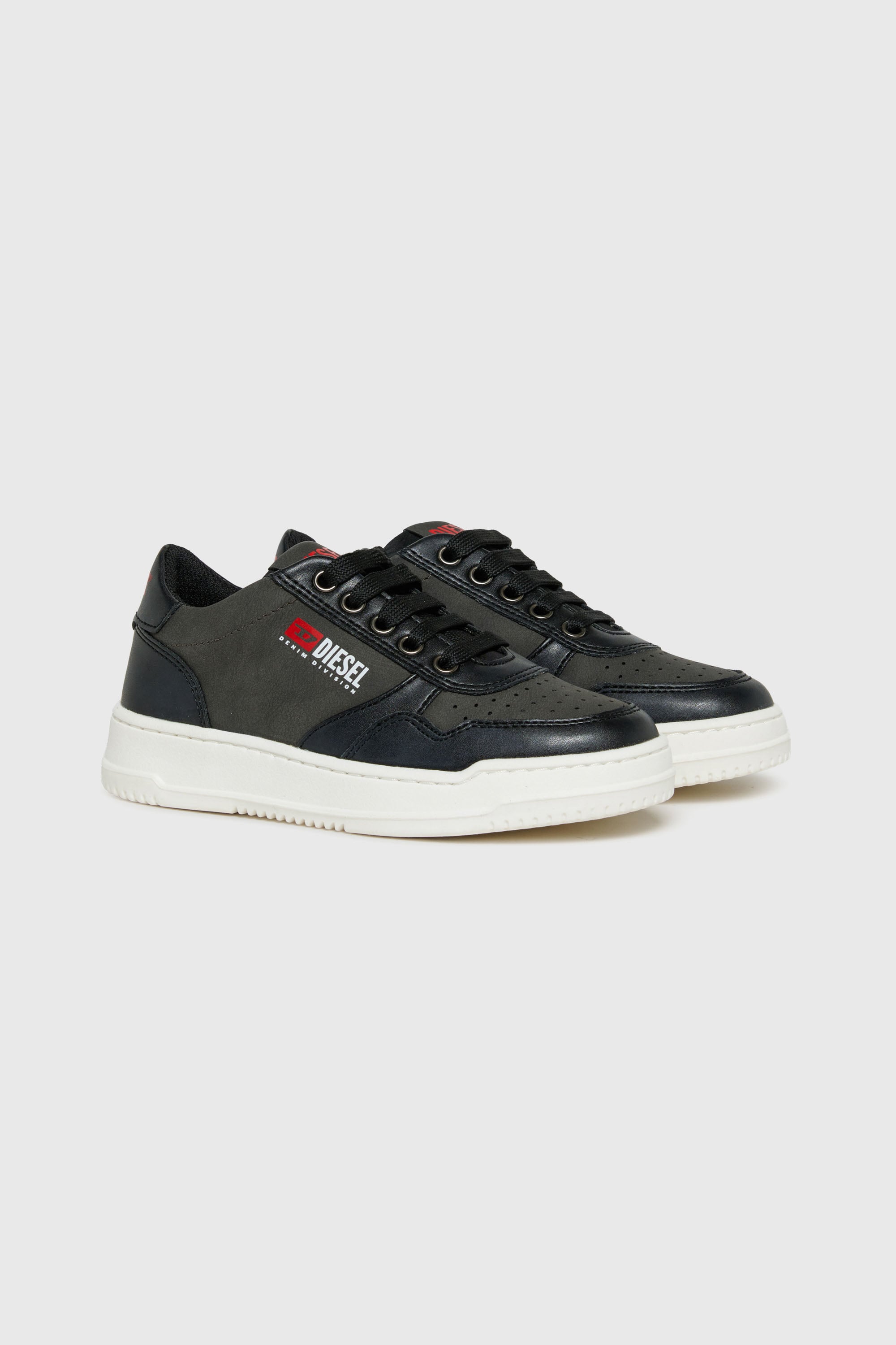 Diesel - S-CASCOUNT, S-Cascount - Sneakers traforate con logo Unisex in Nero - 2