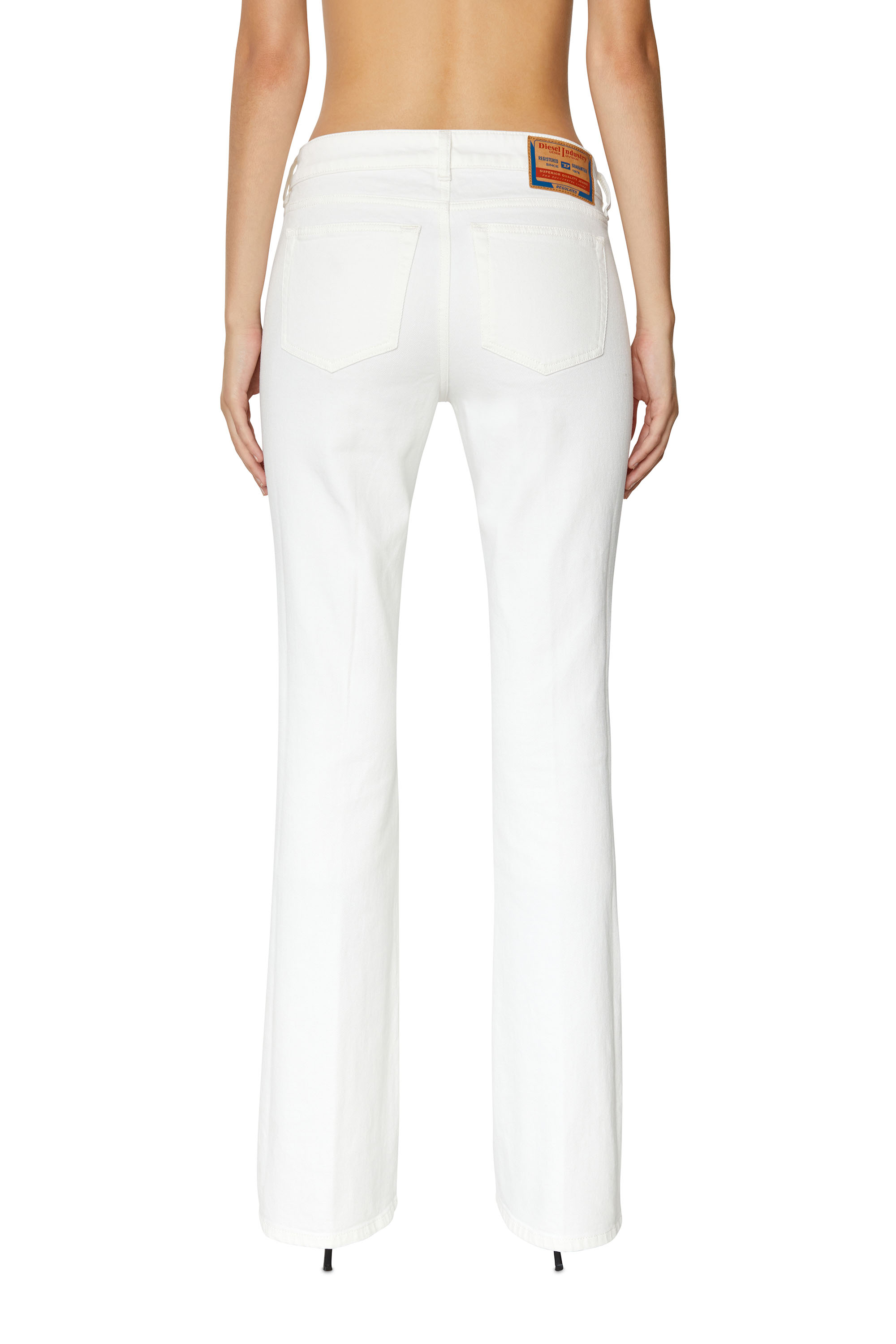 Diesel - Bootcut and Flare Jeans 1969 D-Ebbey 09D63, Bianco - Image 3