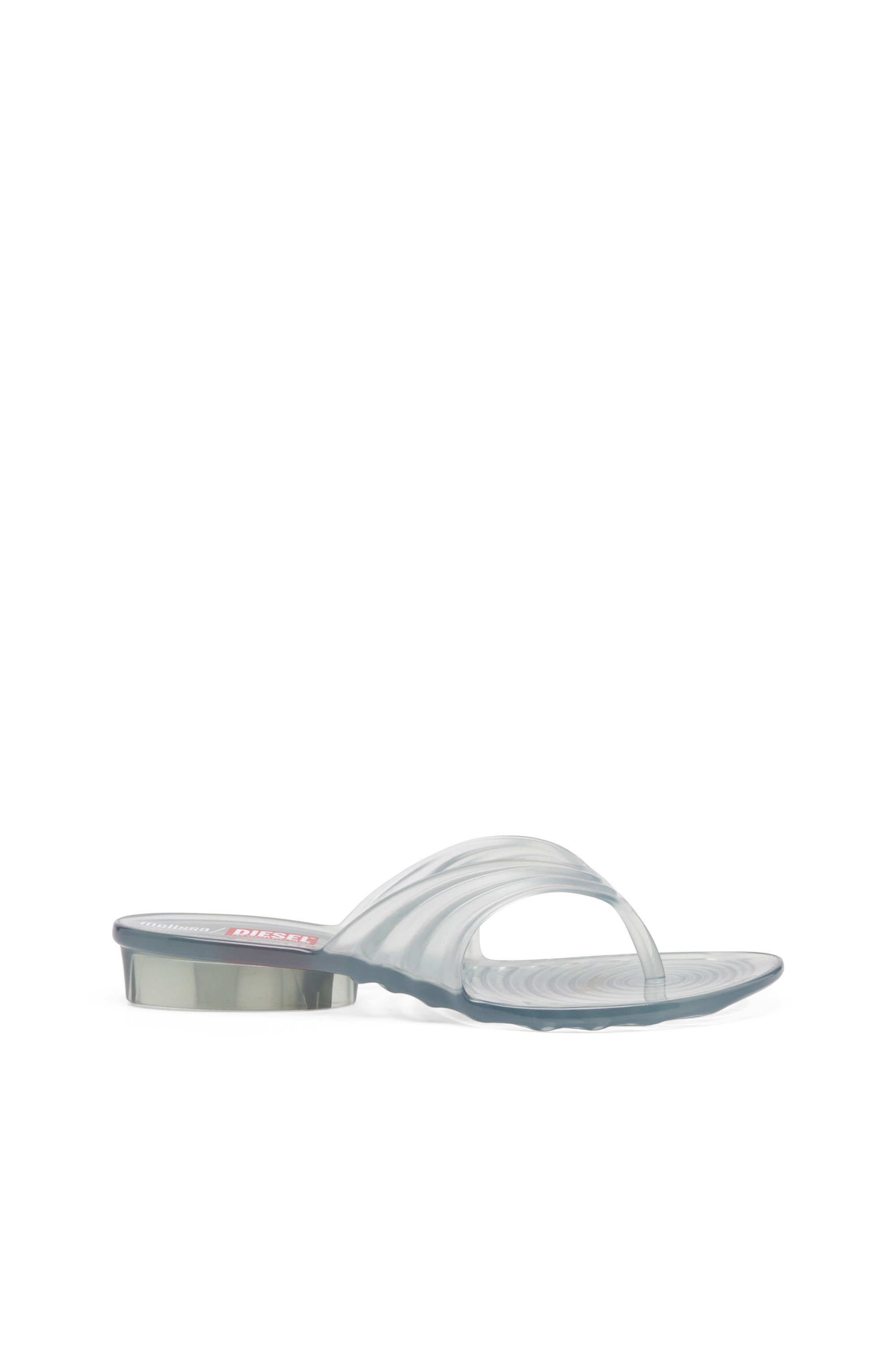 Diesel - MELISSA QUANTUM THONG, Infradito in Melflex® Donna in Grigio - 1