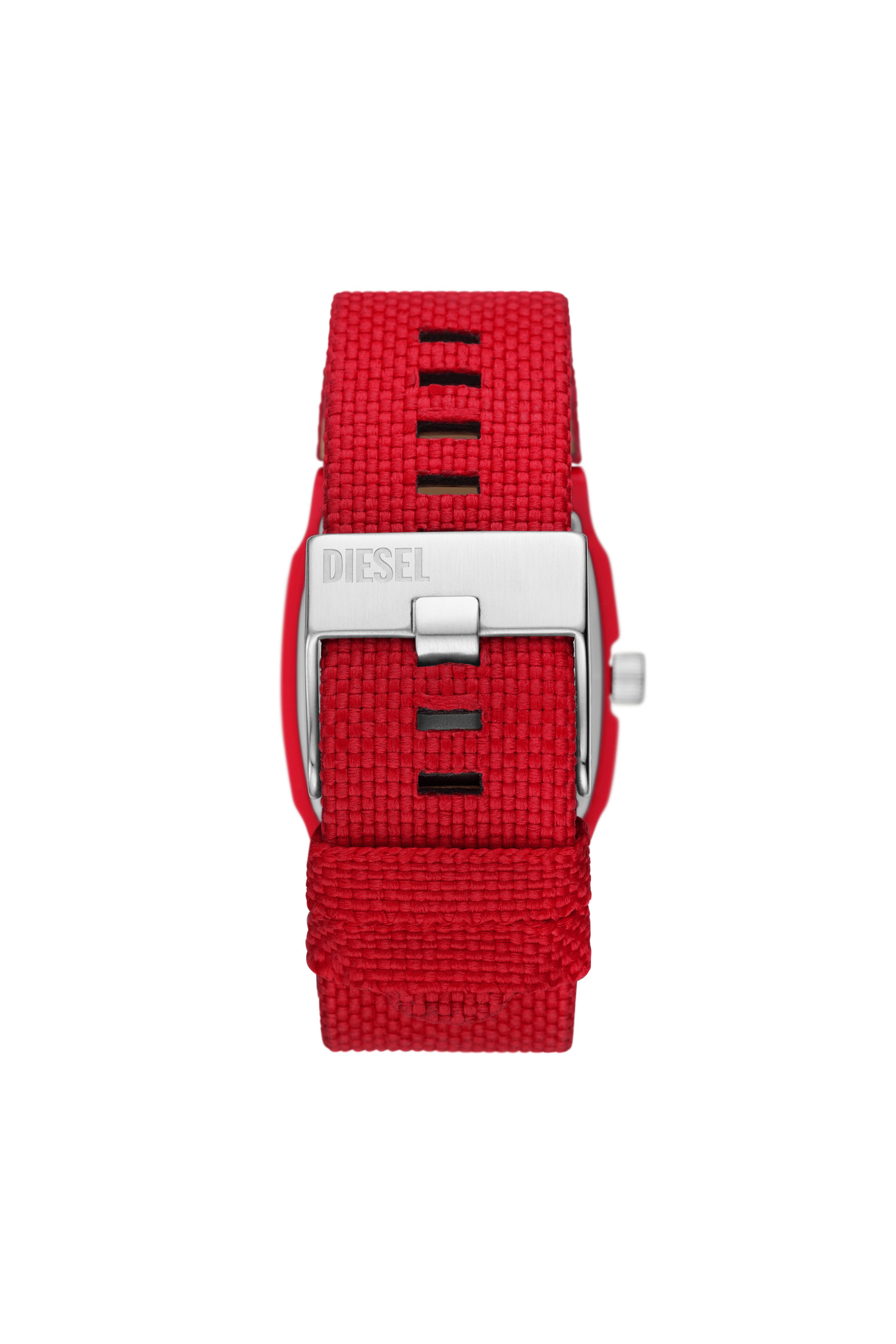 Diesel - DZ2168, Orologio Cliffhanger Solar Red Uomo in Rosso - 2