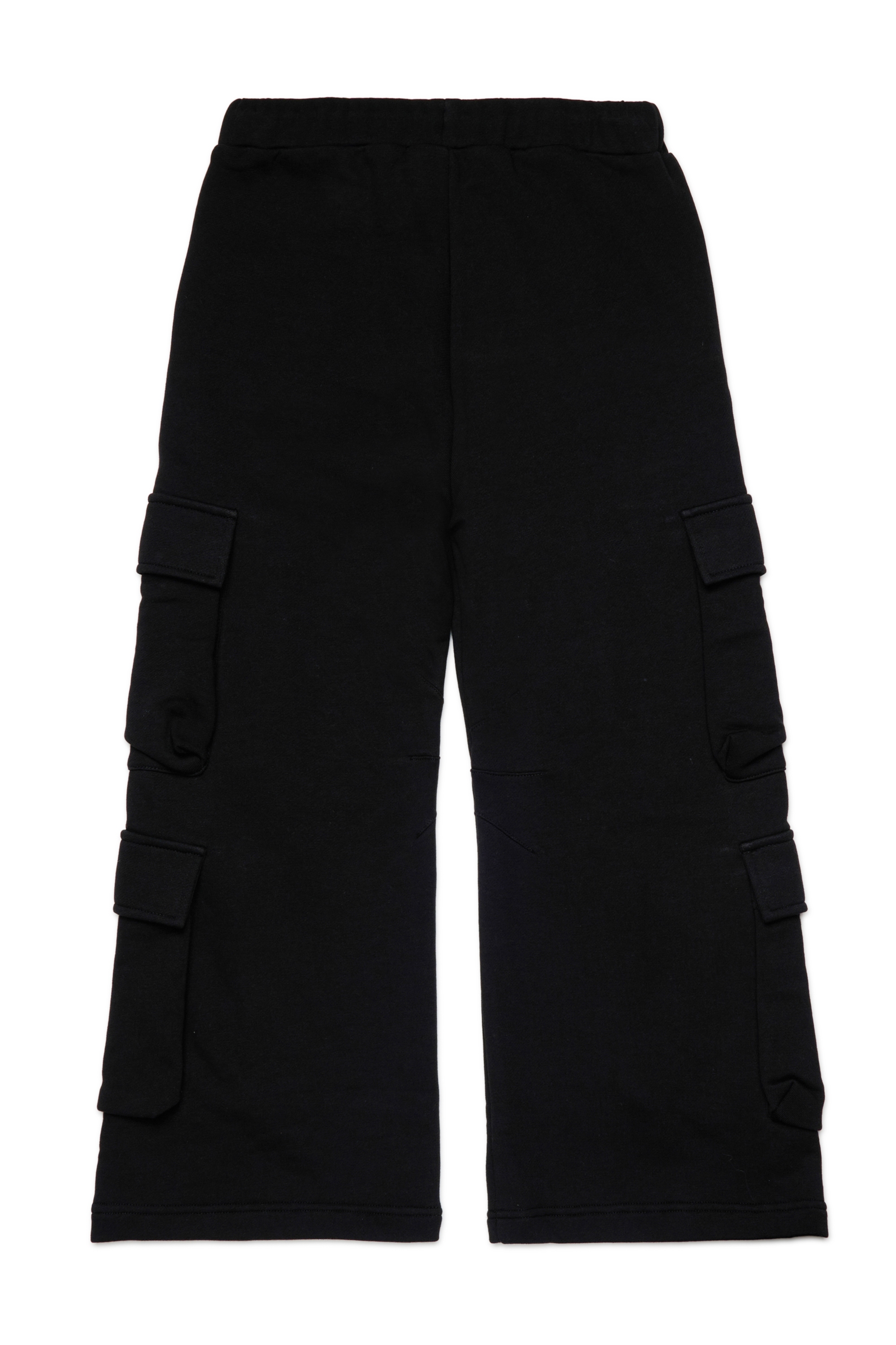 Diesel - PASDIR, Pantaloni in cotone con tasche cargo. Donna in Nero - 2