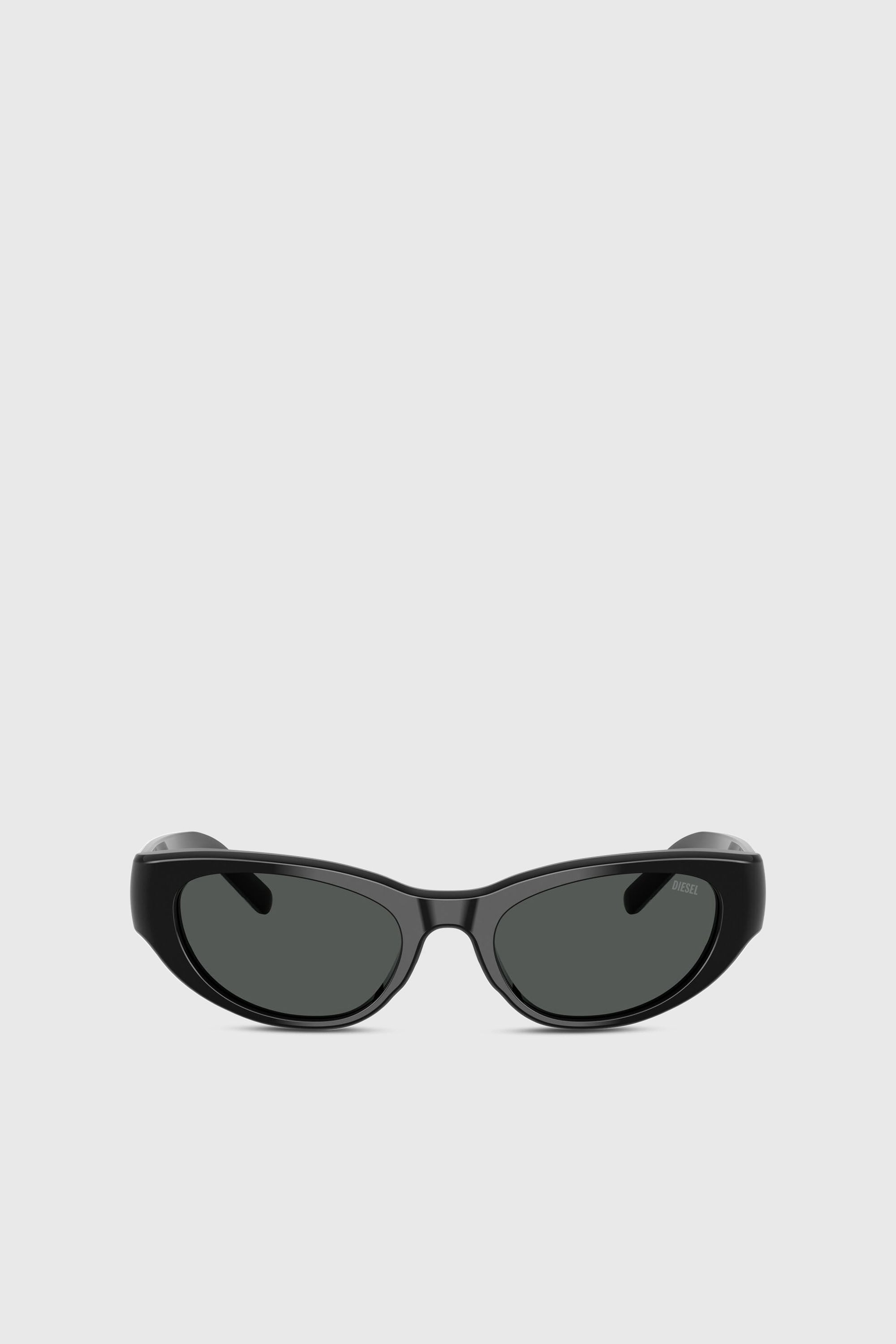 Diesel - 0DL2010U, Occhiali da sole stile cat-eye Unisex in Nero - 1