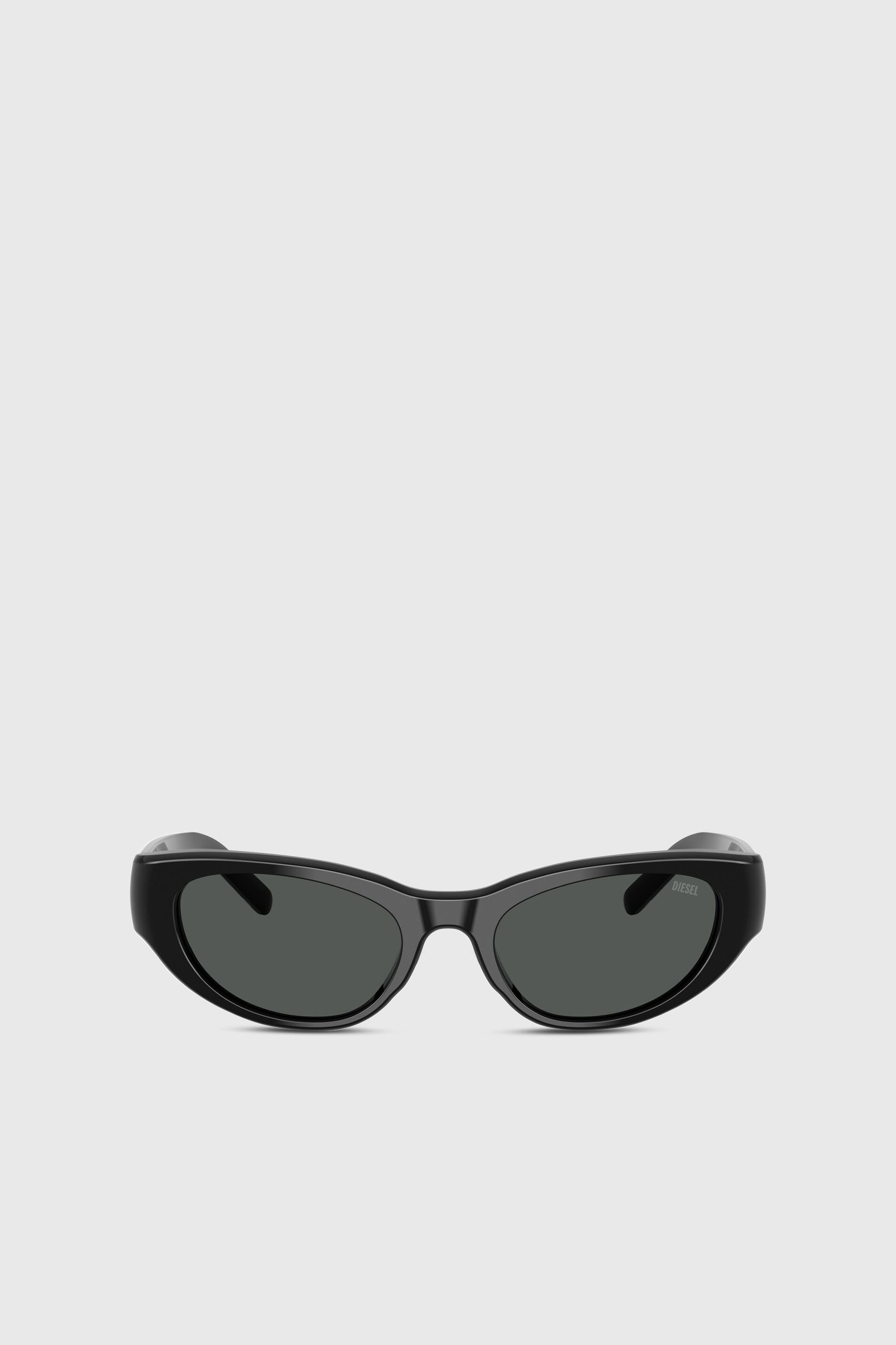 Diesel - 0DL2010U, Occhiali da sole stile cat-eye Unisex in Nero - 1