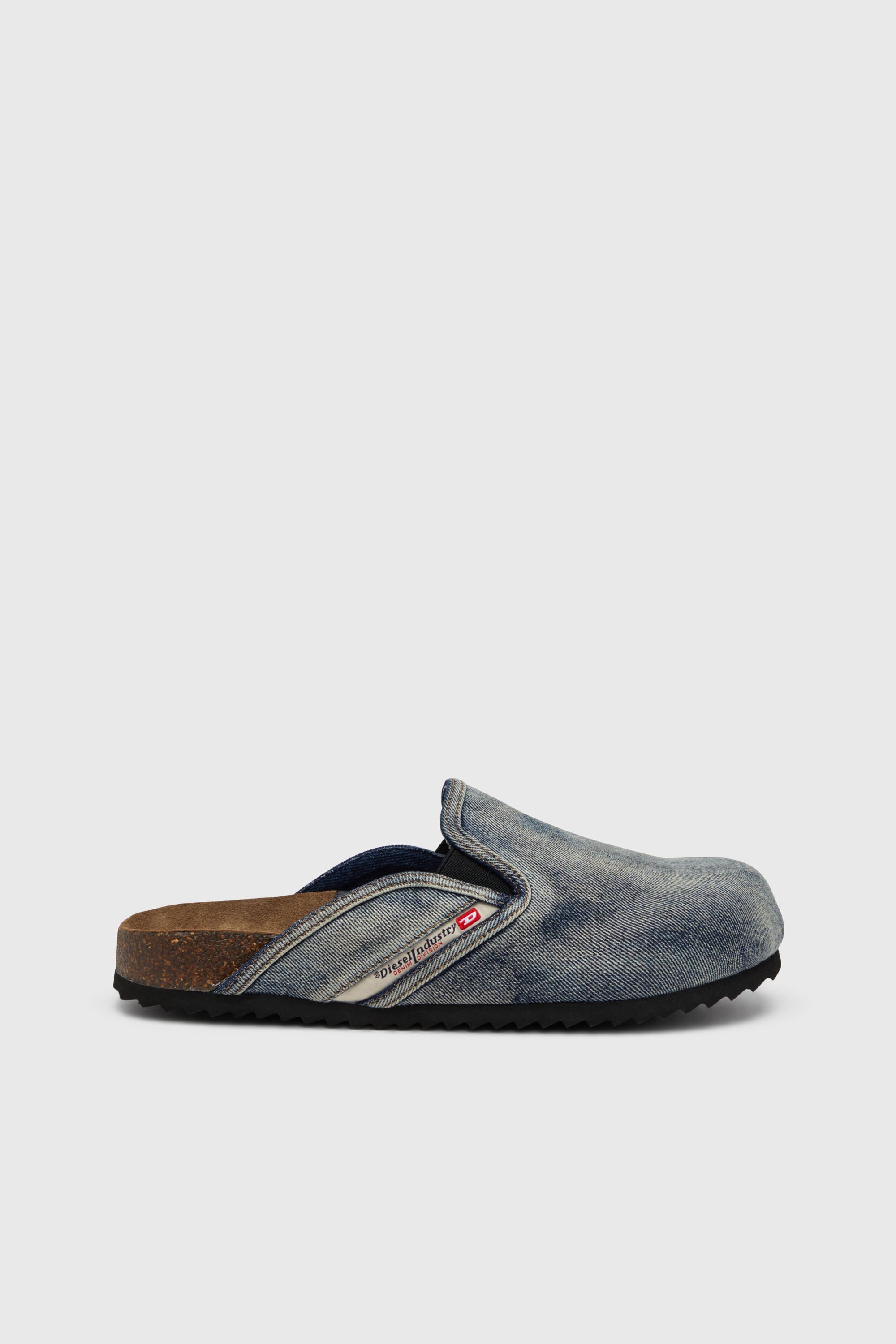 Diesel - D-WOODSTOCK SLIP-ON, D-Woodstock-Mule in denim Uomo in Blu - 1