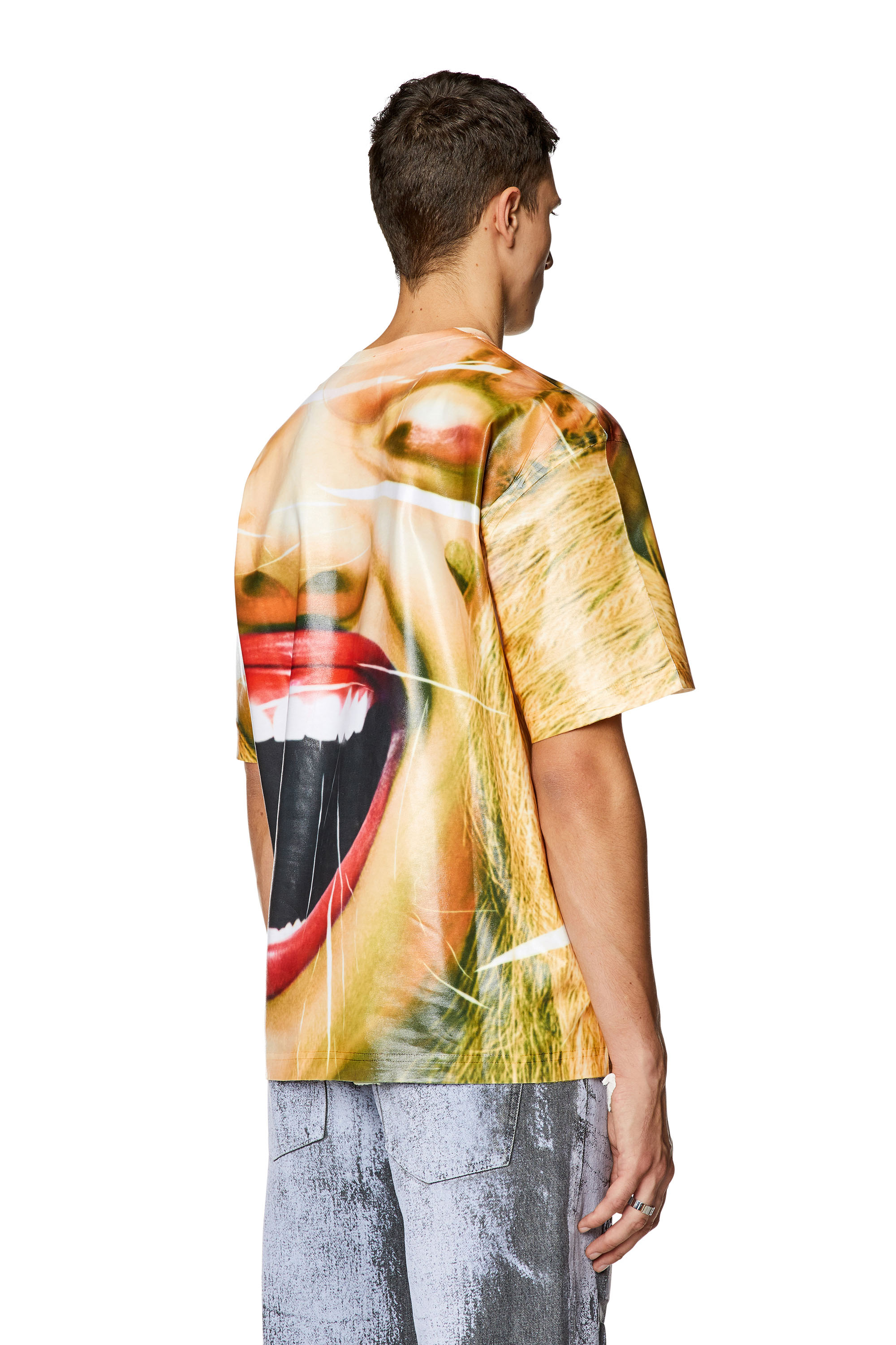 Diesel - T-WASBIRCOO, Giallo - Image 4