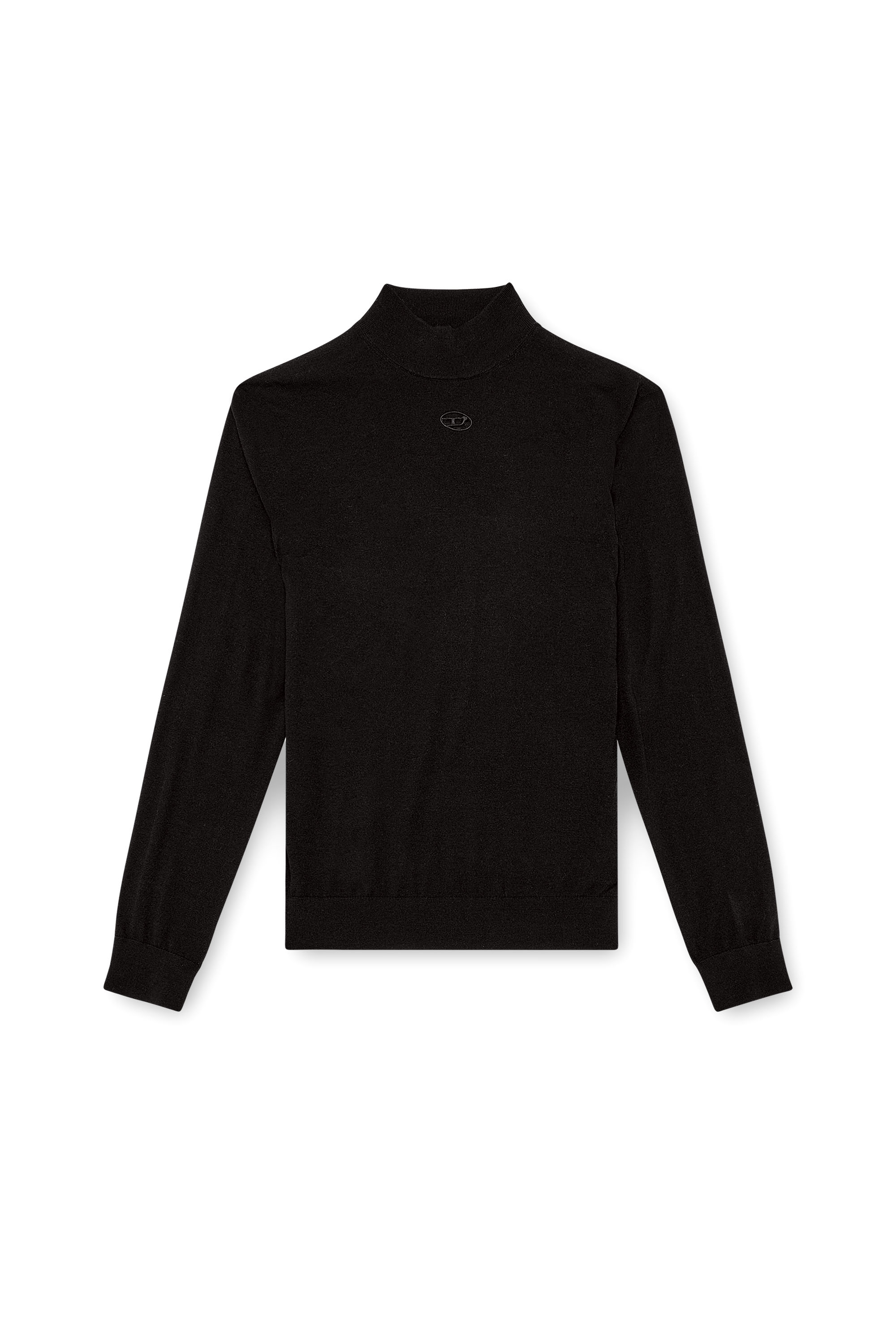 Diesel - K-GIL, Dolcevita in lana Uomo in Nero - 3