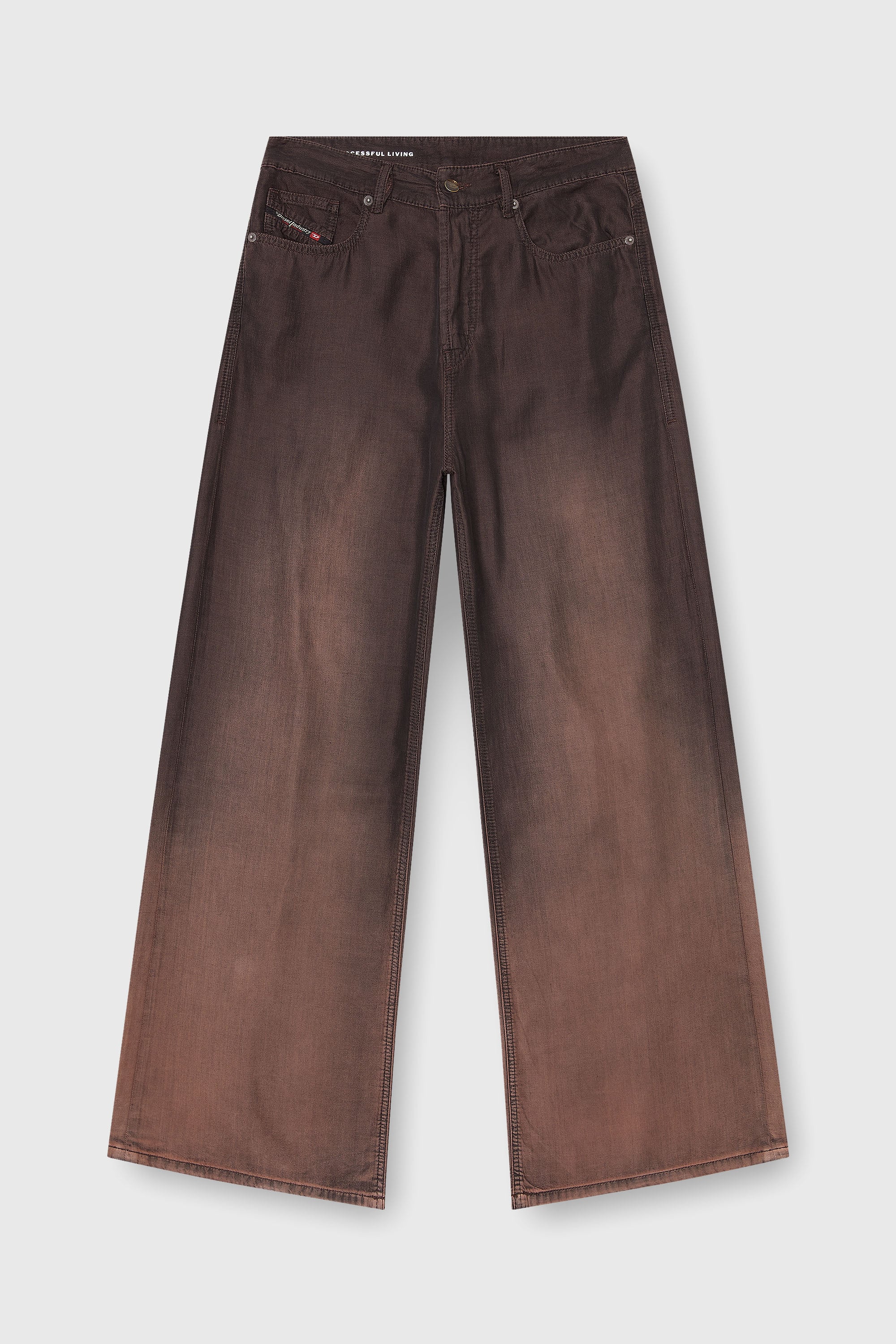 Diesel - Relaxed Jeans 1996 D-Sire 068YF Donna, Marrone - Image 2