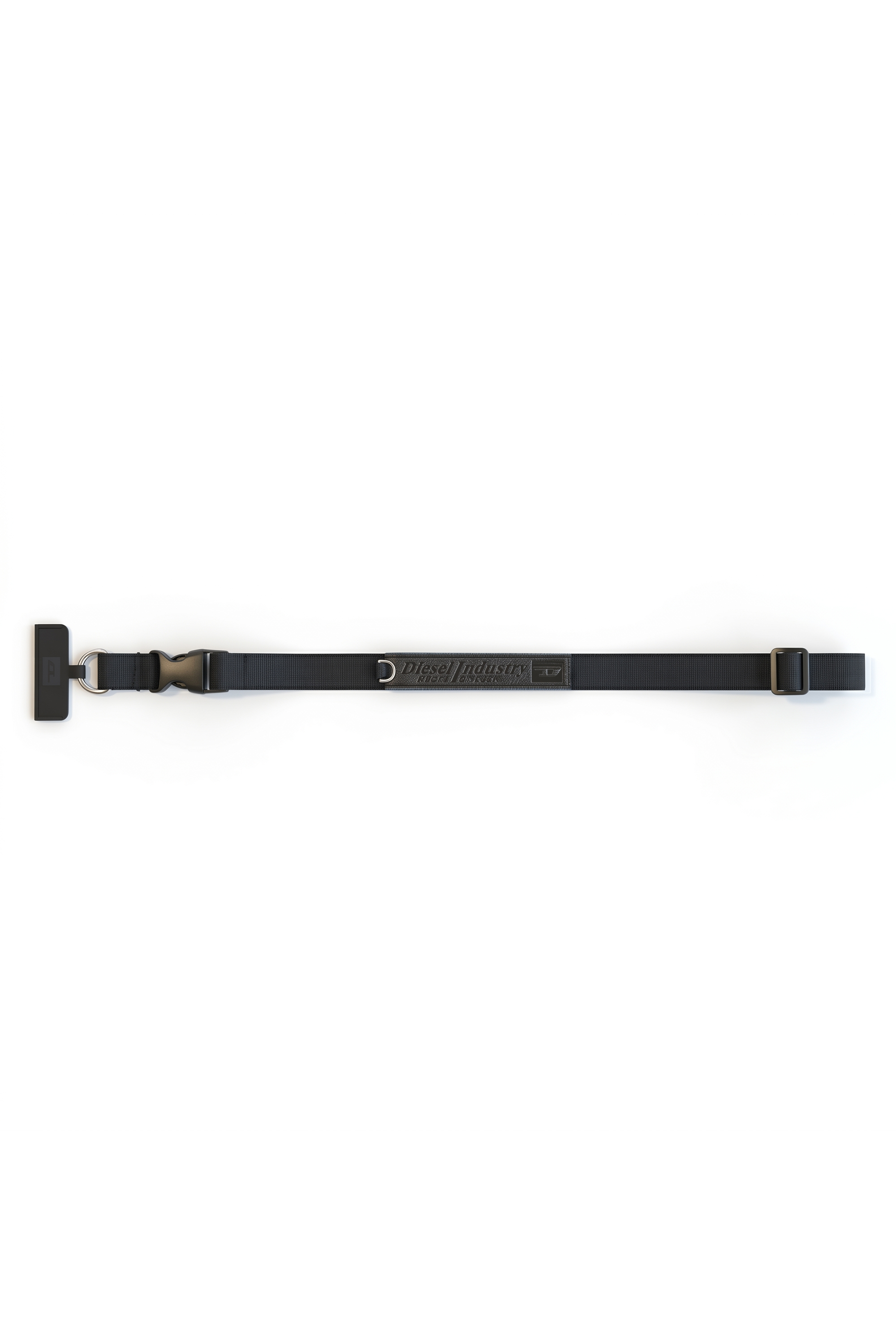 Diesel - 60658 UNIVERSAL STRAP, Tracolla a collana Flag D per smartphone Unisex in Nero - 2