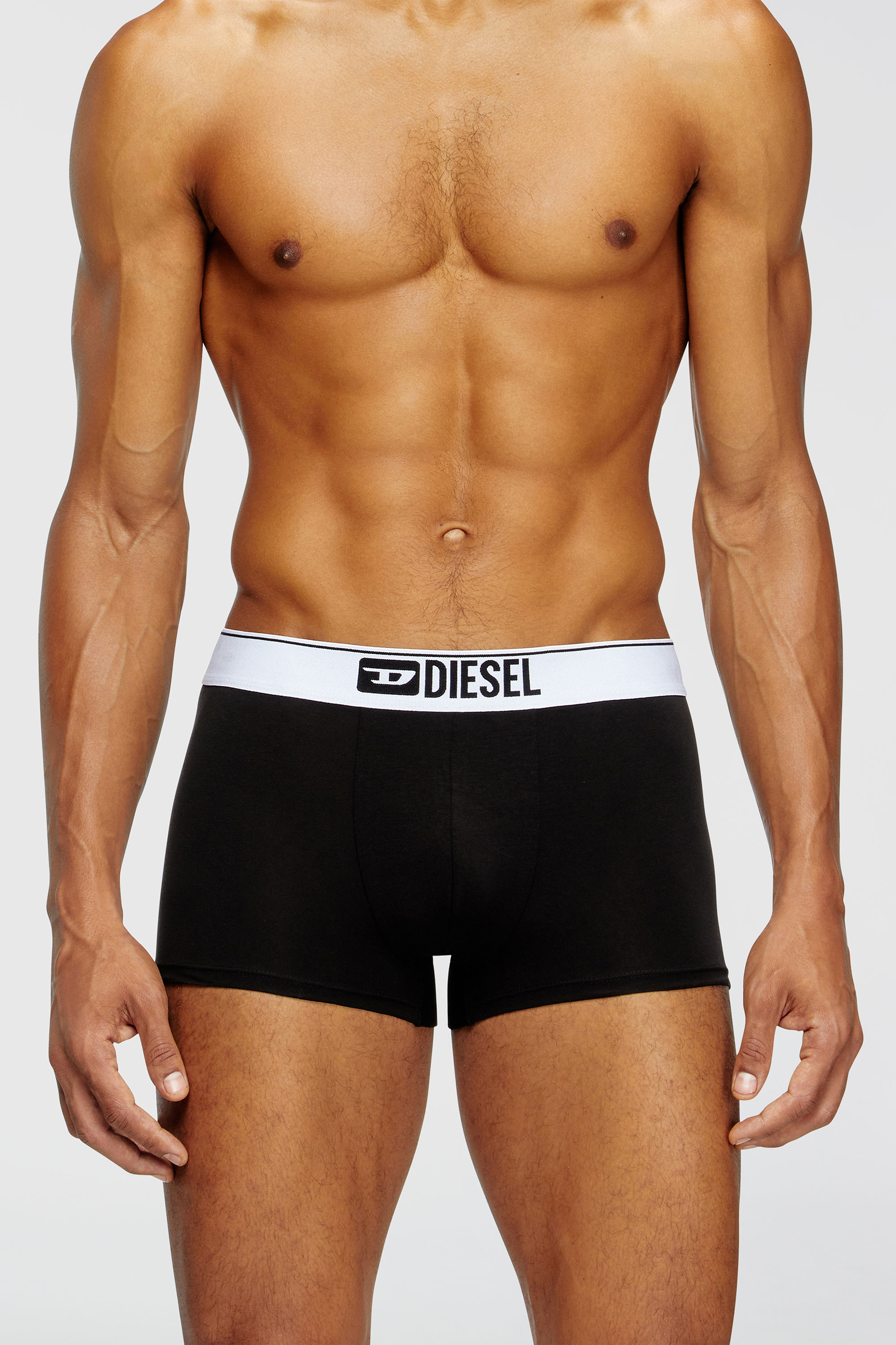 Diesel - UMBX-DAMIENTHREEPACK, Set da tre boxer tinta unita Uomo in Multicolor - 2