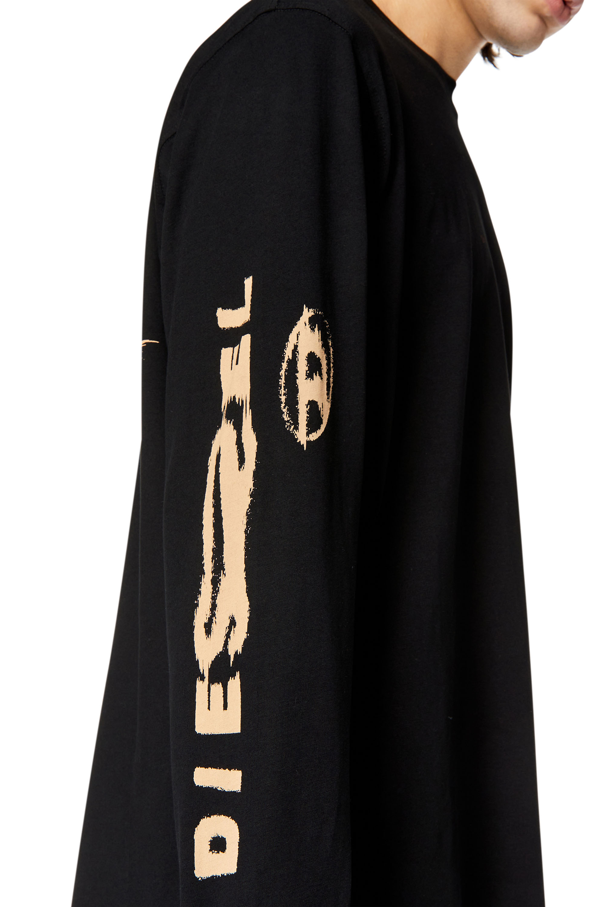 Diesel - T-JUST-LS-G3, Nero - Image 5