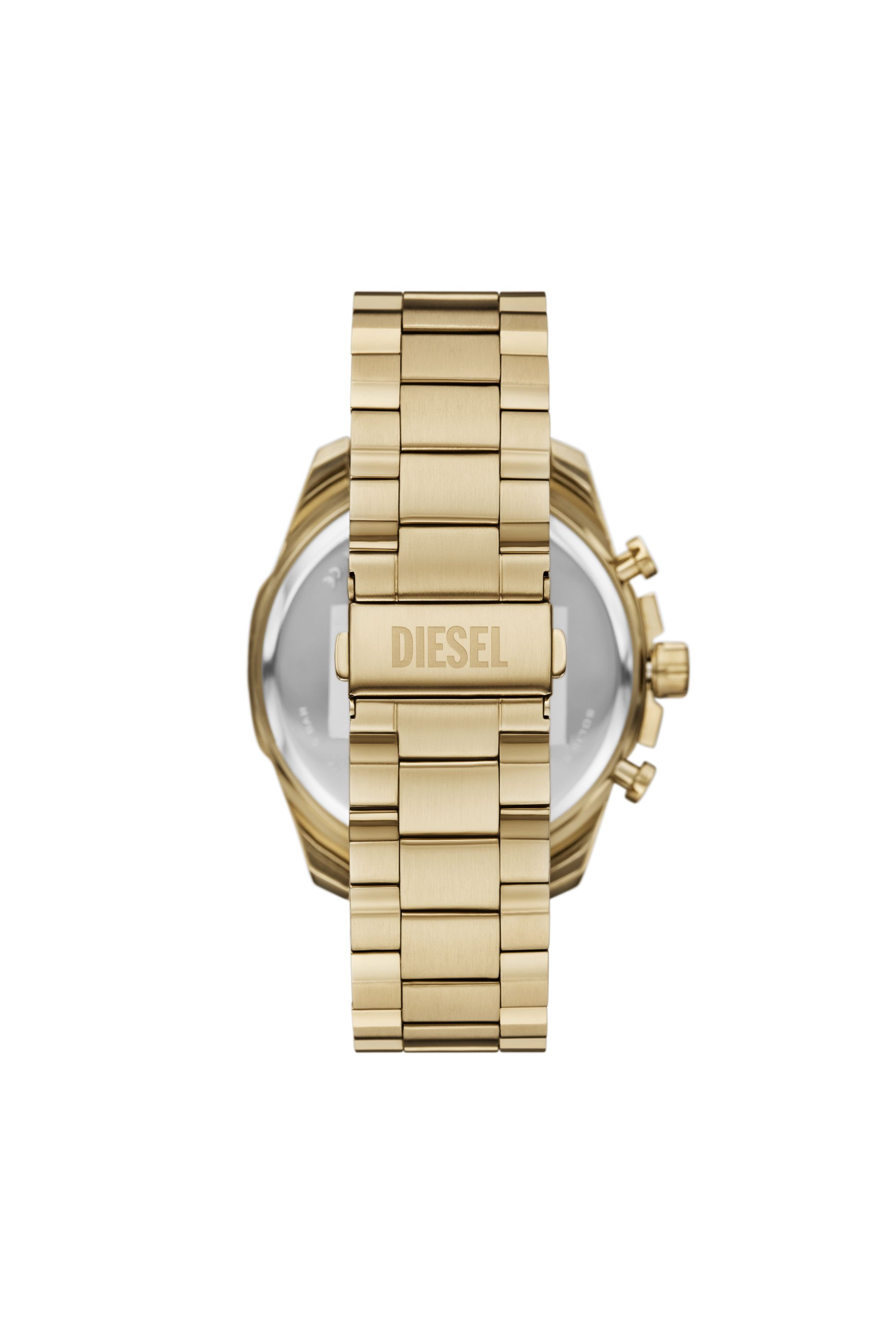 Diesel - DZ4684 WATCH, Orologio Mega Chief Slim in acciaio inossidabile Uomo in Oro - 2