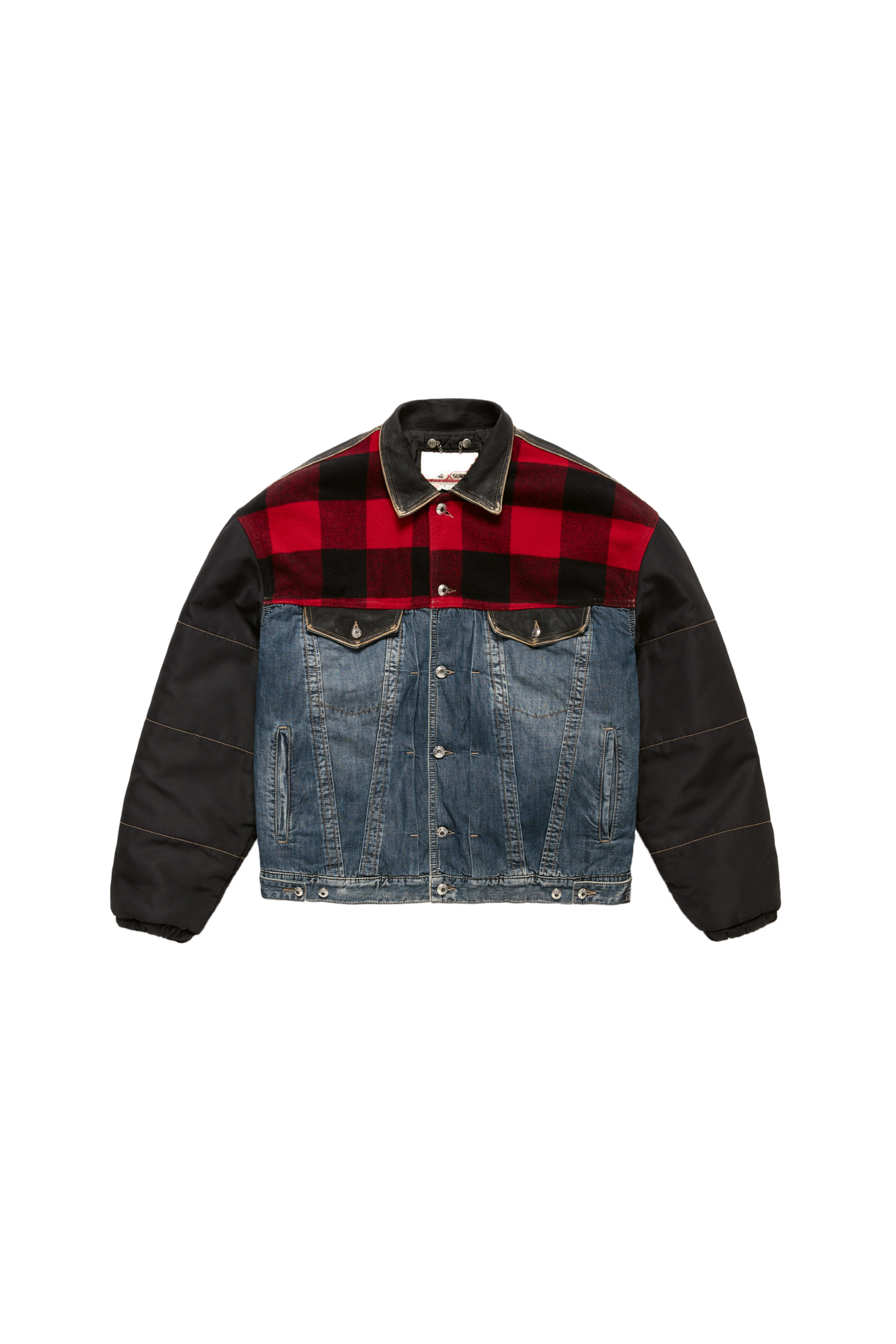 DxD-J1, Blu/Nero - Giacche in denim