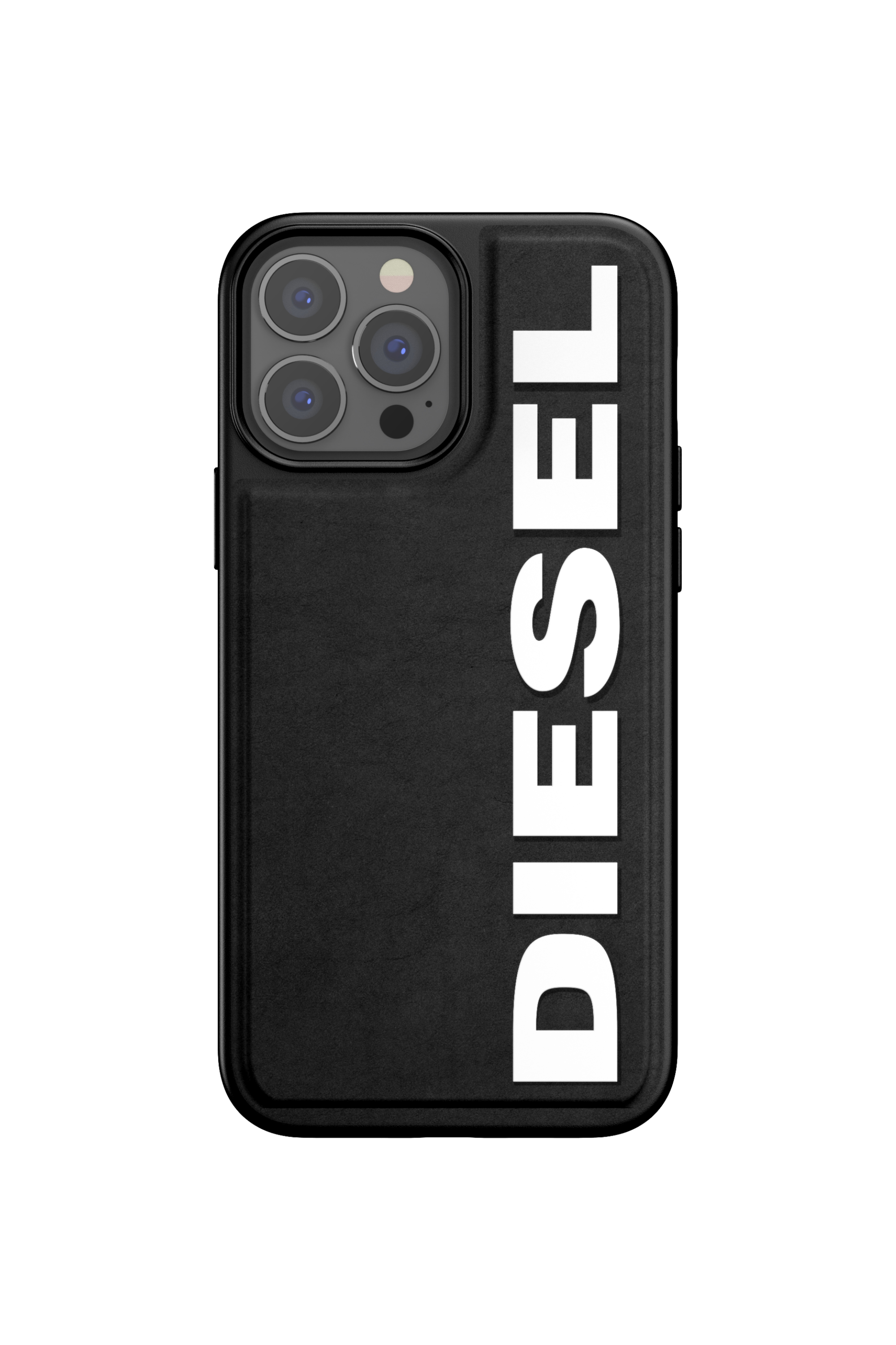 Diesel - 47155 STANDARD CASE, Custodia sagomata per iPhone 13 Pro Max Unisex in Nero - 2