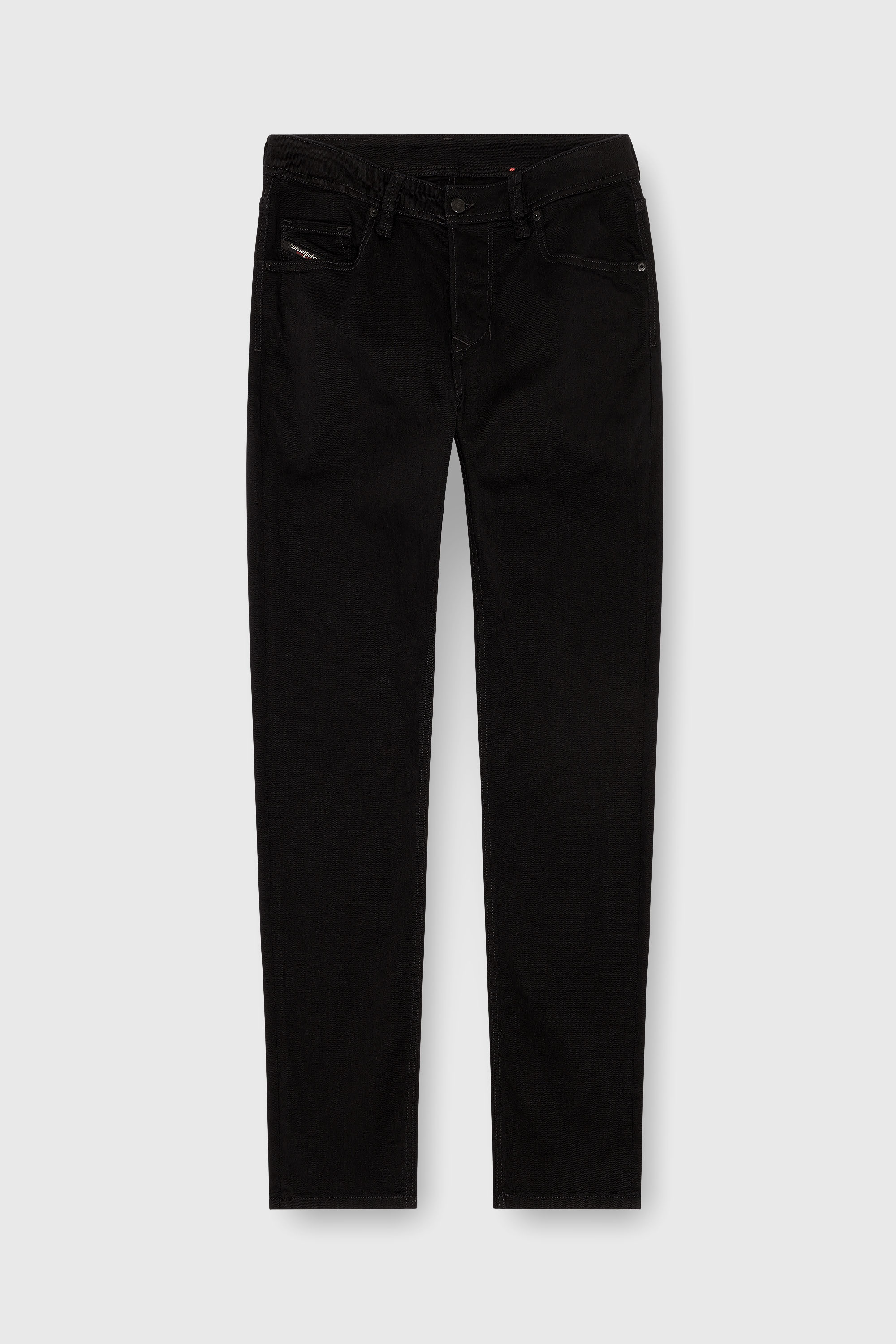 Diesel - Regular Jeans 1986 Larkee-Beex 0688H Uomo, Nero/Grigio scuro - Image 6