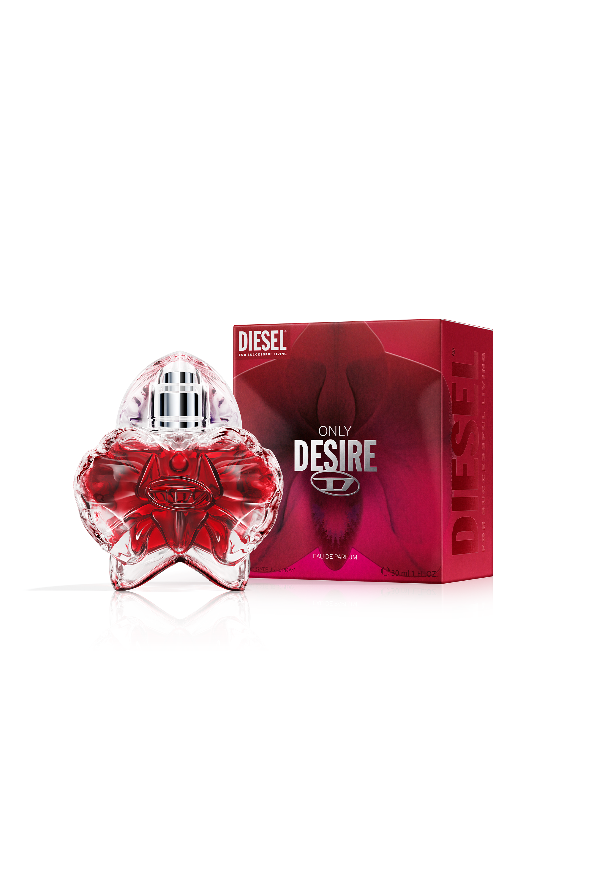 Diesel - DIESEL ONLY DESIRE EDP 30ML LF794200, Only Desire 30ml, Eau De Parfum Donna in Rosso - 3
