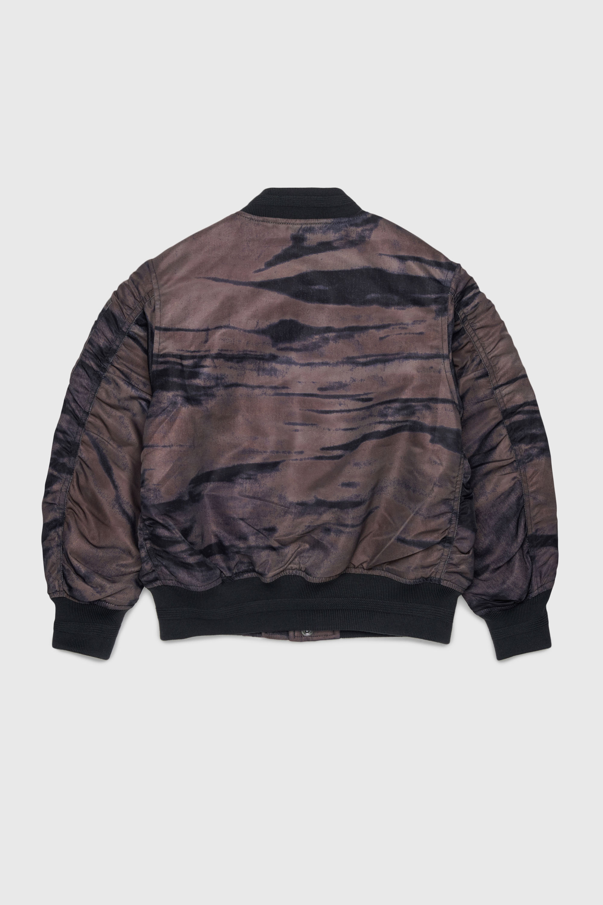 Diesel - JAKEPSDLBZ, Bomber in nylon con fodera trapuntata Uomo in Verde - 2