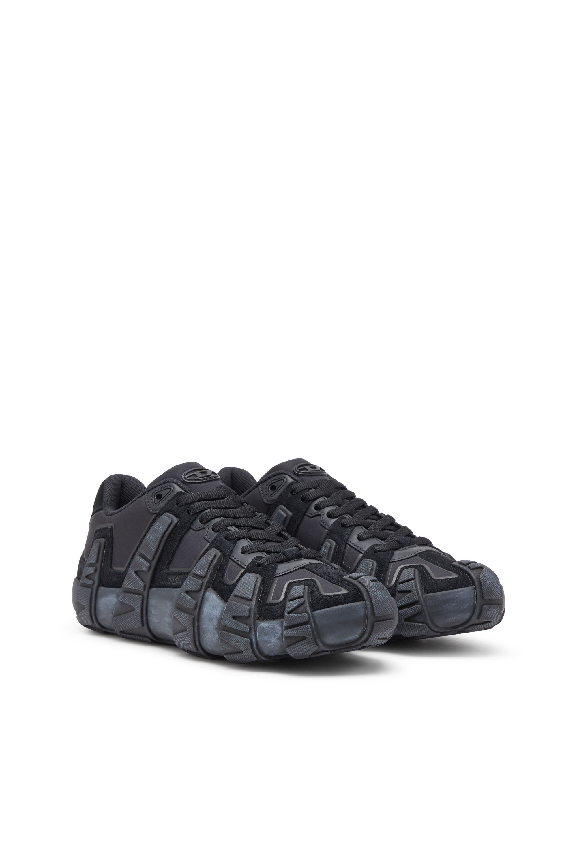 Diesel - S-D-GRIFFE LOW, S-D-Griffe - Sneakers in nylon Uomo in Multicolor - 3