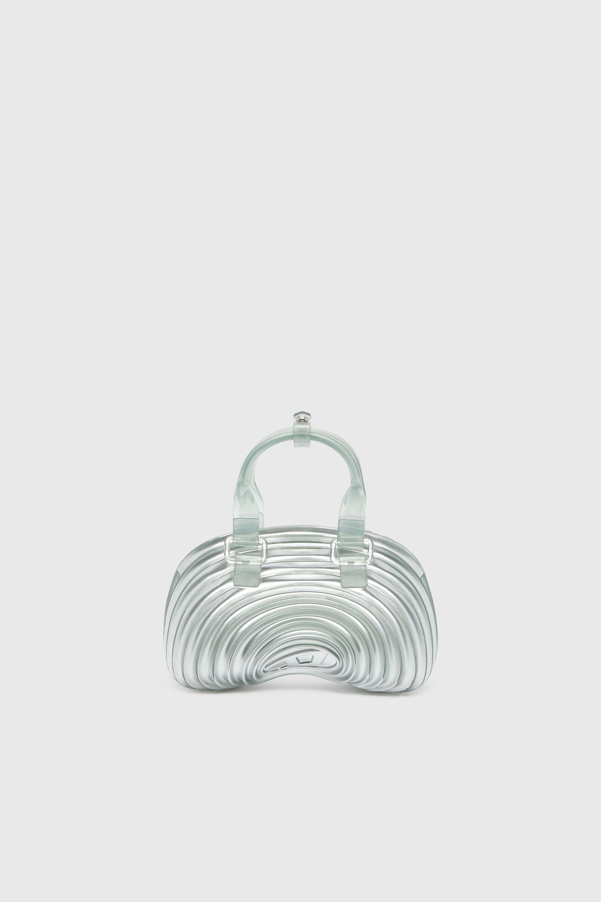 Diesel - MELISSA QUANTUM DOME, Quantum Dome &ndash; Borsa a mano in Melflex&reg; Donna in Argento - 2