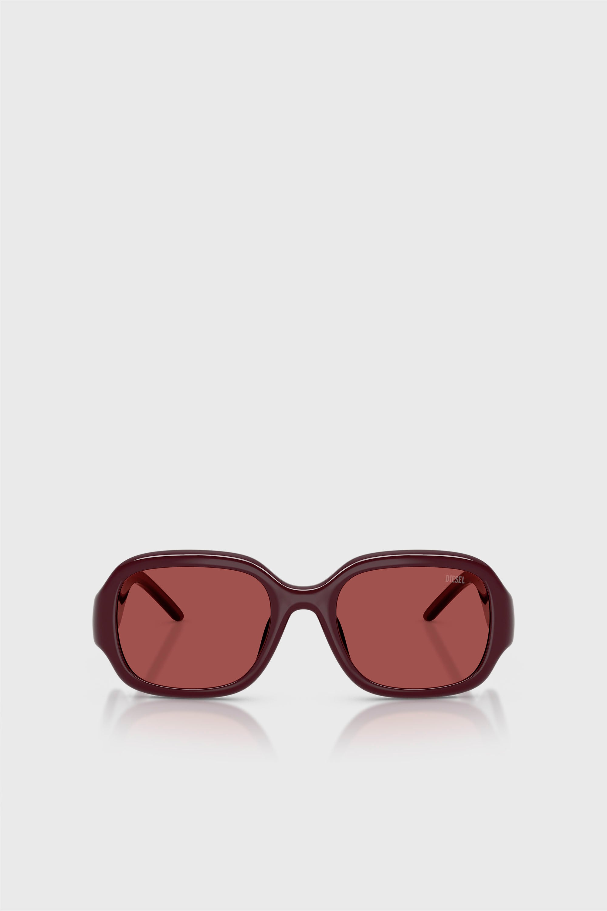 Diesel - 0DL3023U, Occhiali da sole pillow Unisex in Rosso - 1