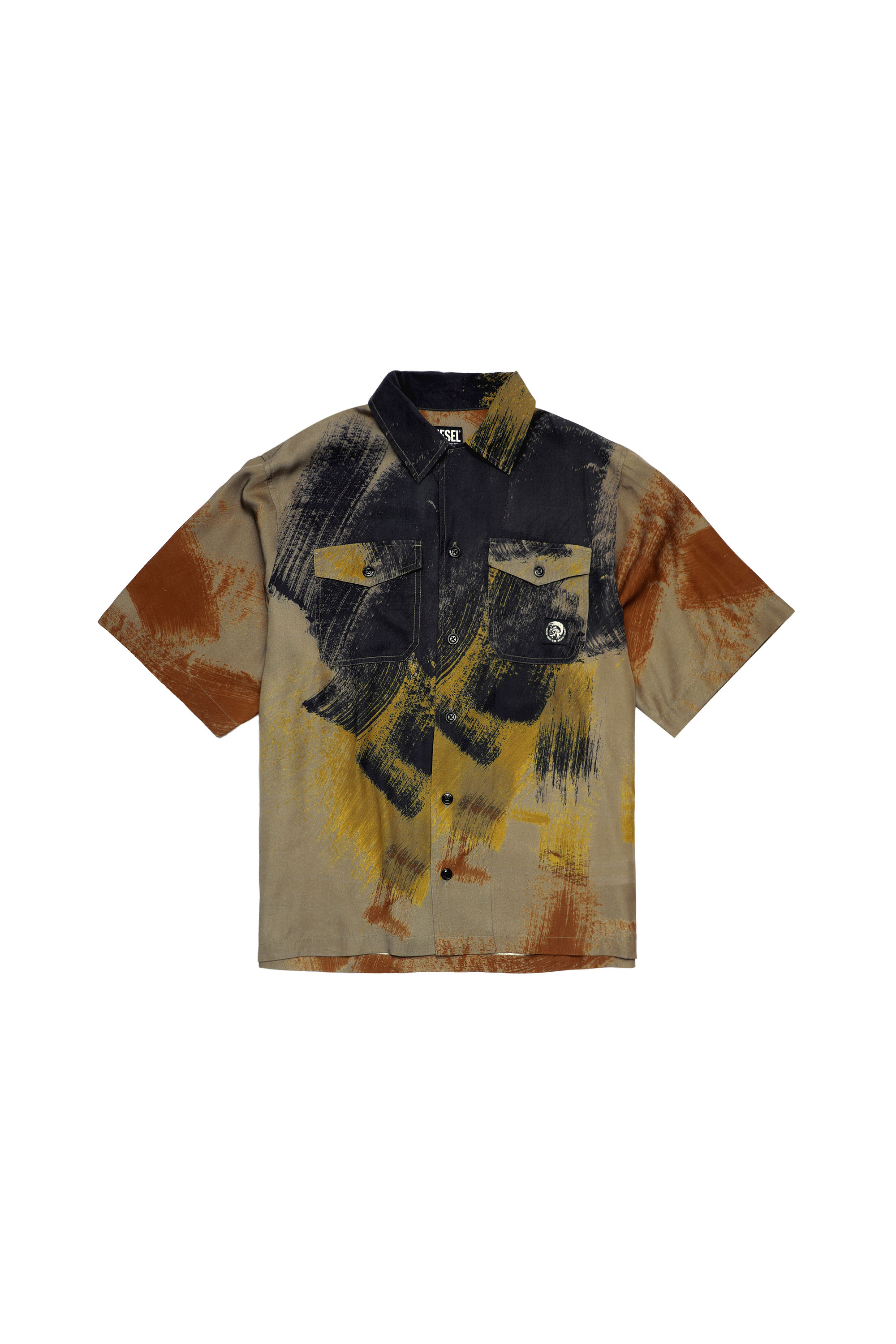 S-WOLF-ALL, Verde/Nero - Camicie