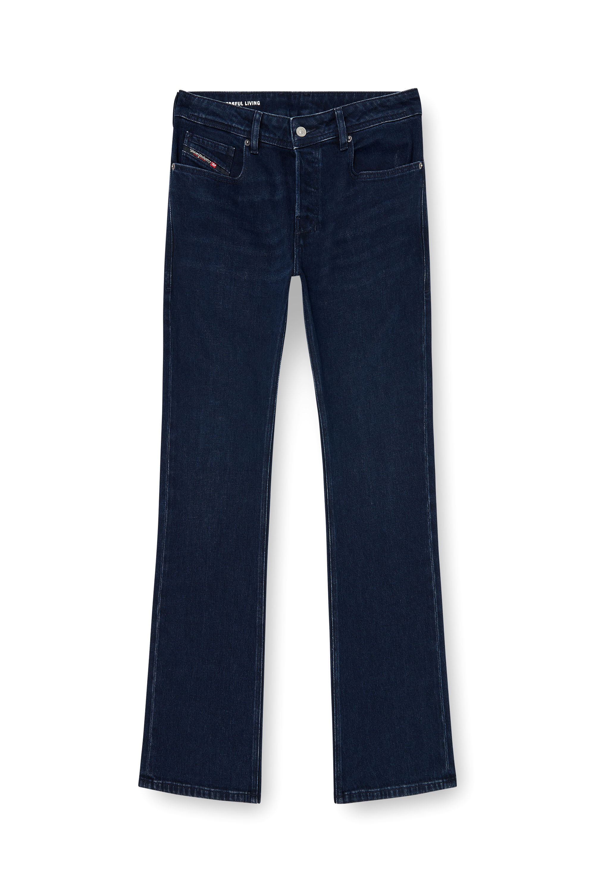 Diesel - Bootcut Jeans 2007 Zatiny 0KBBJ Uomo, Blu Scuro - Image 3