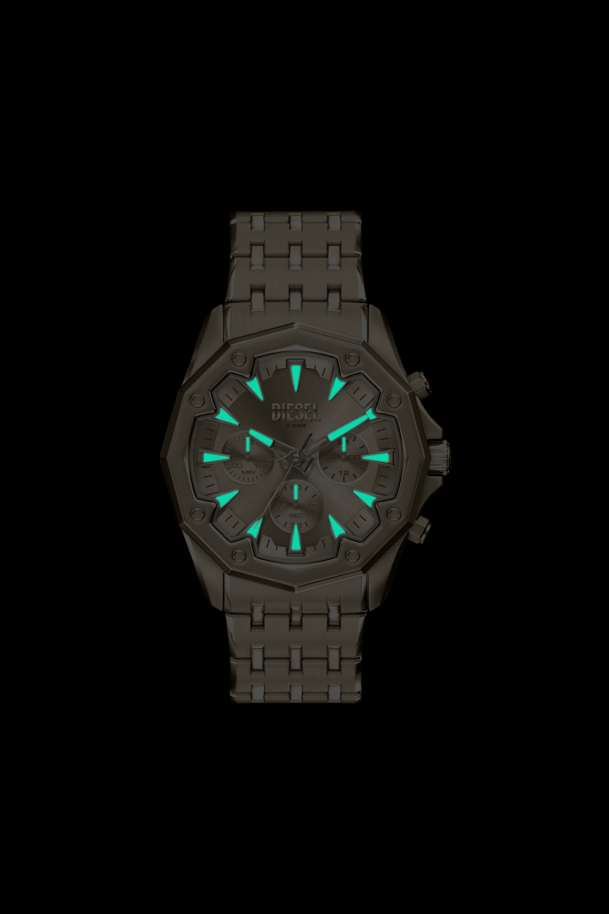 Diesel - DZ4707 WATCH, Orologio Stinger in acciaio inossidabile oro Uomo in Oro - 6