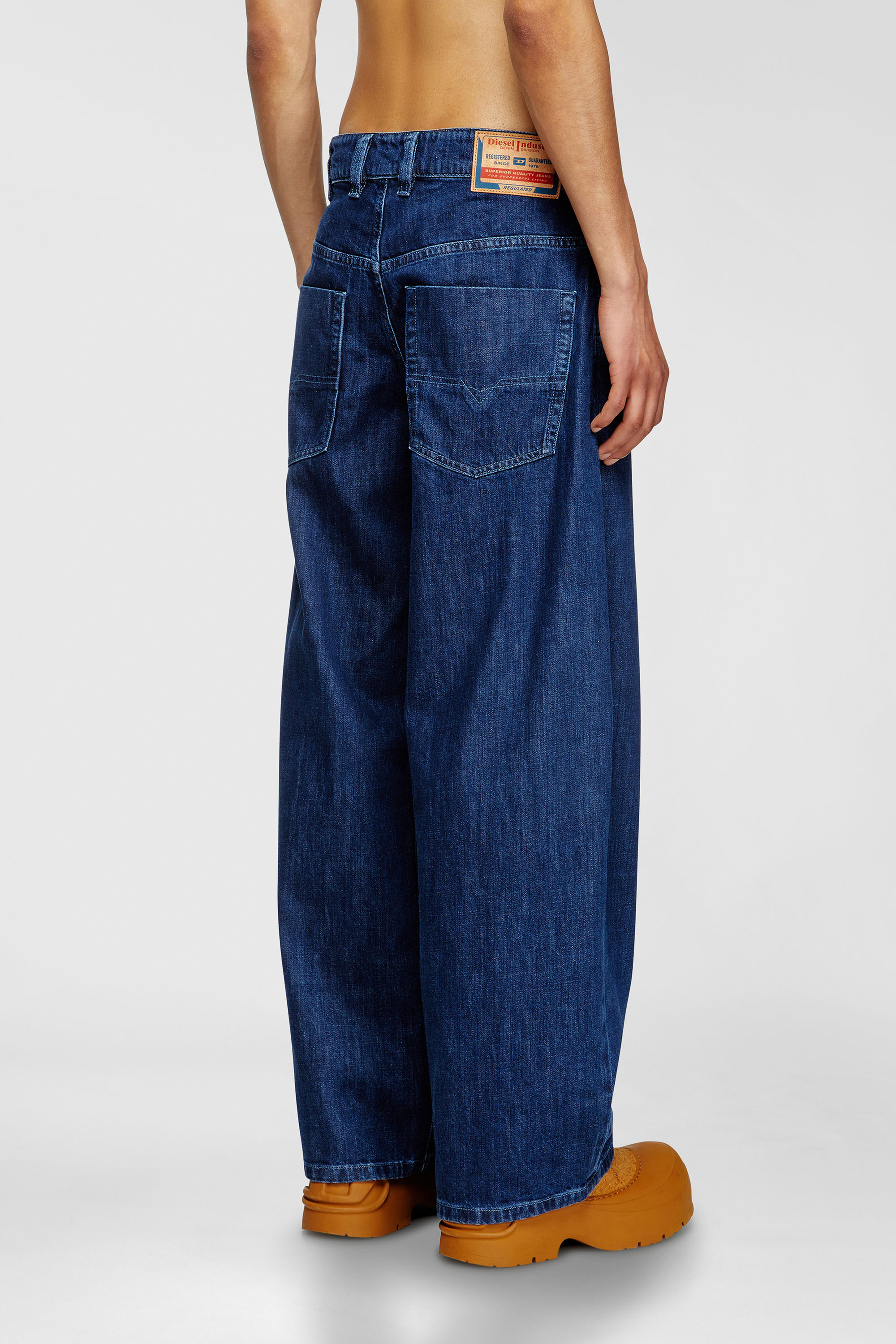 Diesel - Relaxed Jeans 1997 D-Enim-M 0DBDX Unisex, Blu Scuro - Image 3