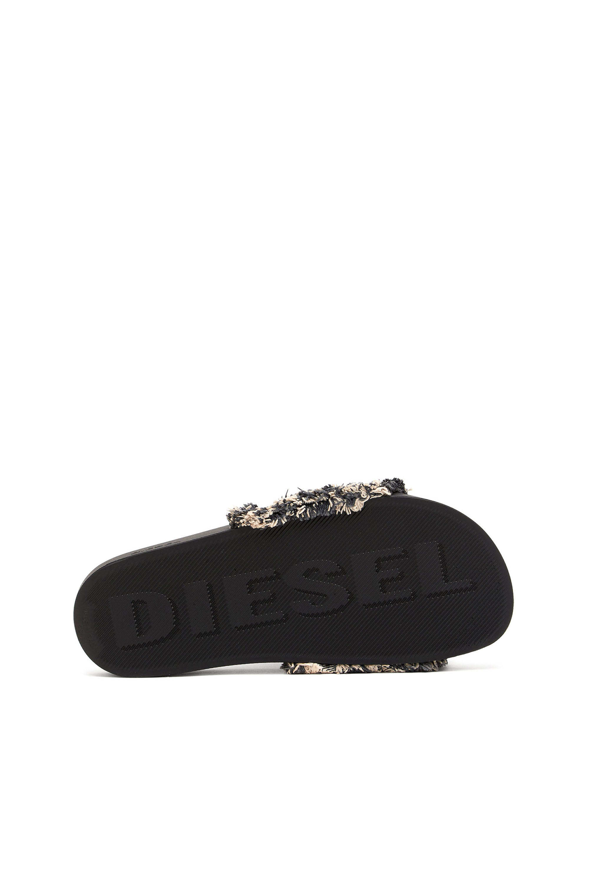 Diesel - SA-SLIDE D DENIM, Nero - Image 4