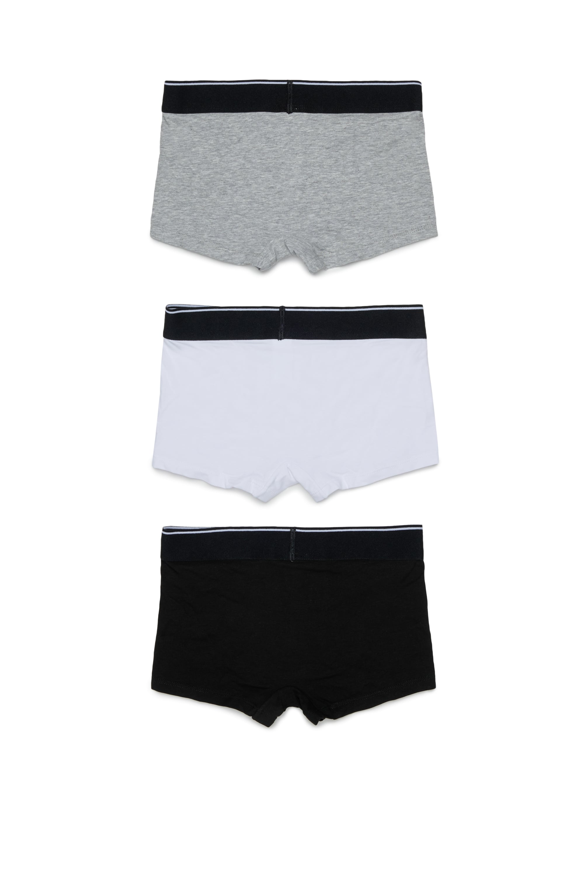 Diesel - UM-UGINTRIPACK-DD, Set da tre paia boxer lungo in cotone stretch Uomo in Multicolor - 2