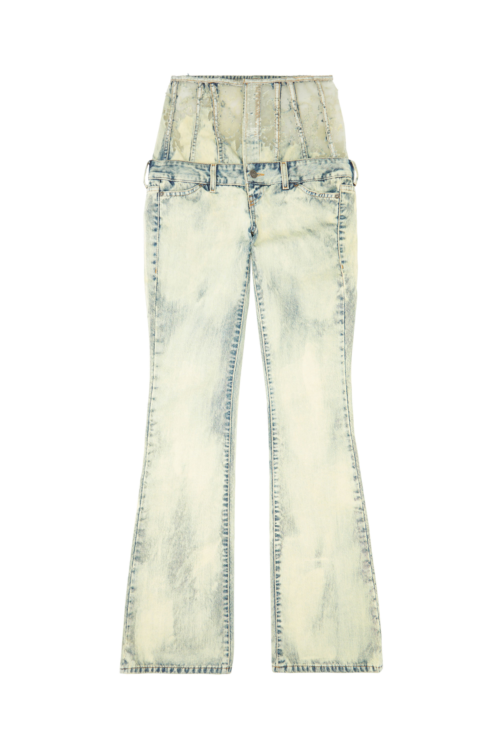 Diesel - Bootcut and Flare Jeans 1969 D-Ebbey 068GP, Blu Chiaro - Image 6