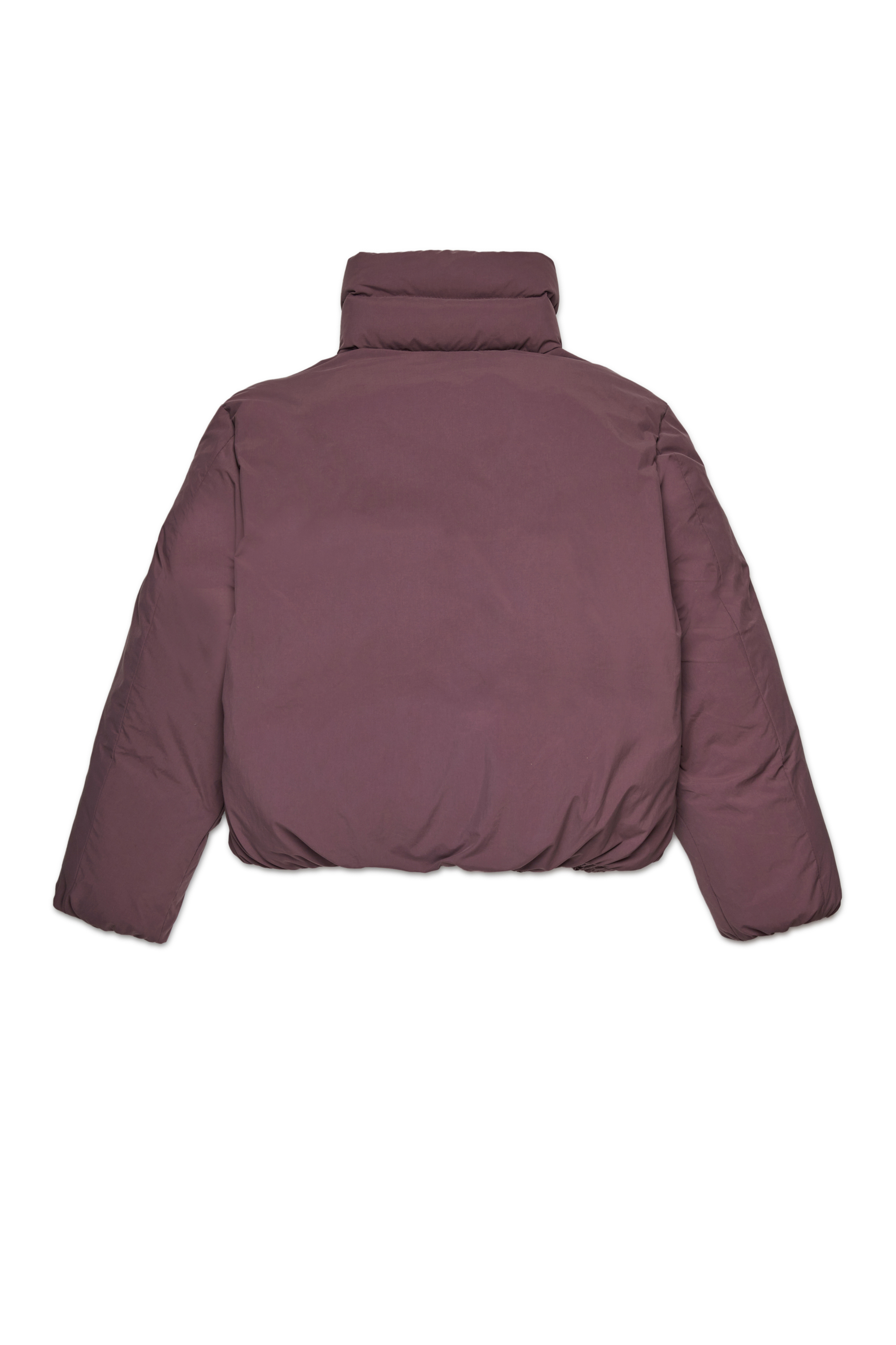 Diesel - JWRAVYS, Giacca imbottita in nylon con zip Donna in Viola - 2